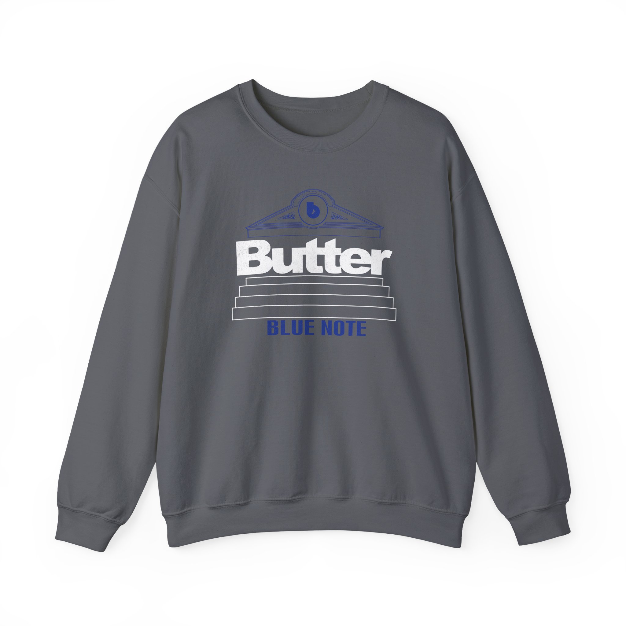 Blue Note X Butter Goods Jazz Messengers Unisex Heavy Blendâ„¢ Crewneck Sweatshirt
