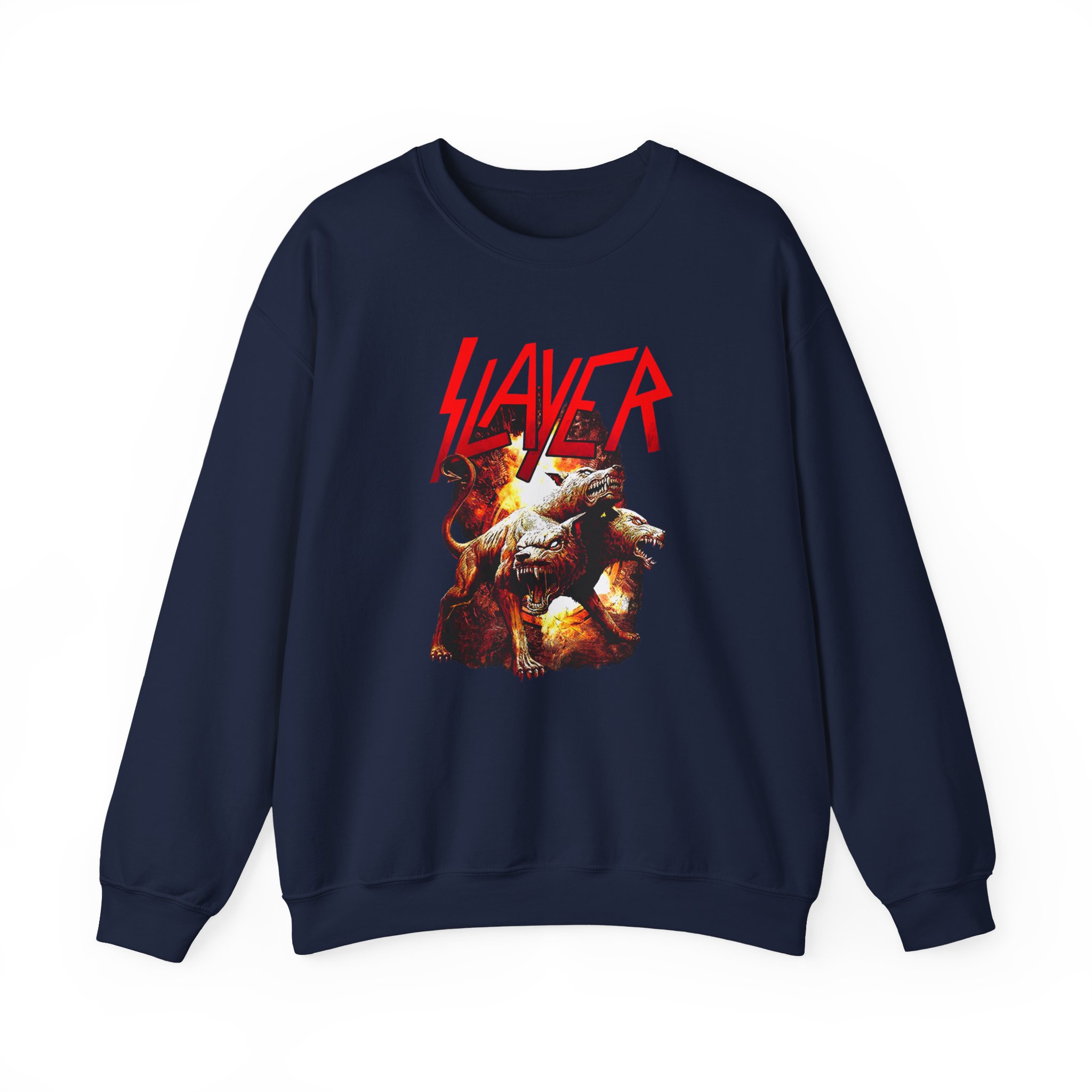 Slayer Cerberus Rising Unisex Heavy Blendâ„¢ Crewneck Sweatshirt