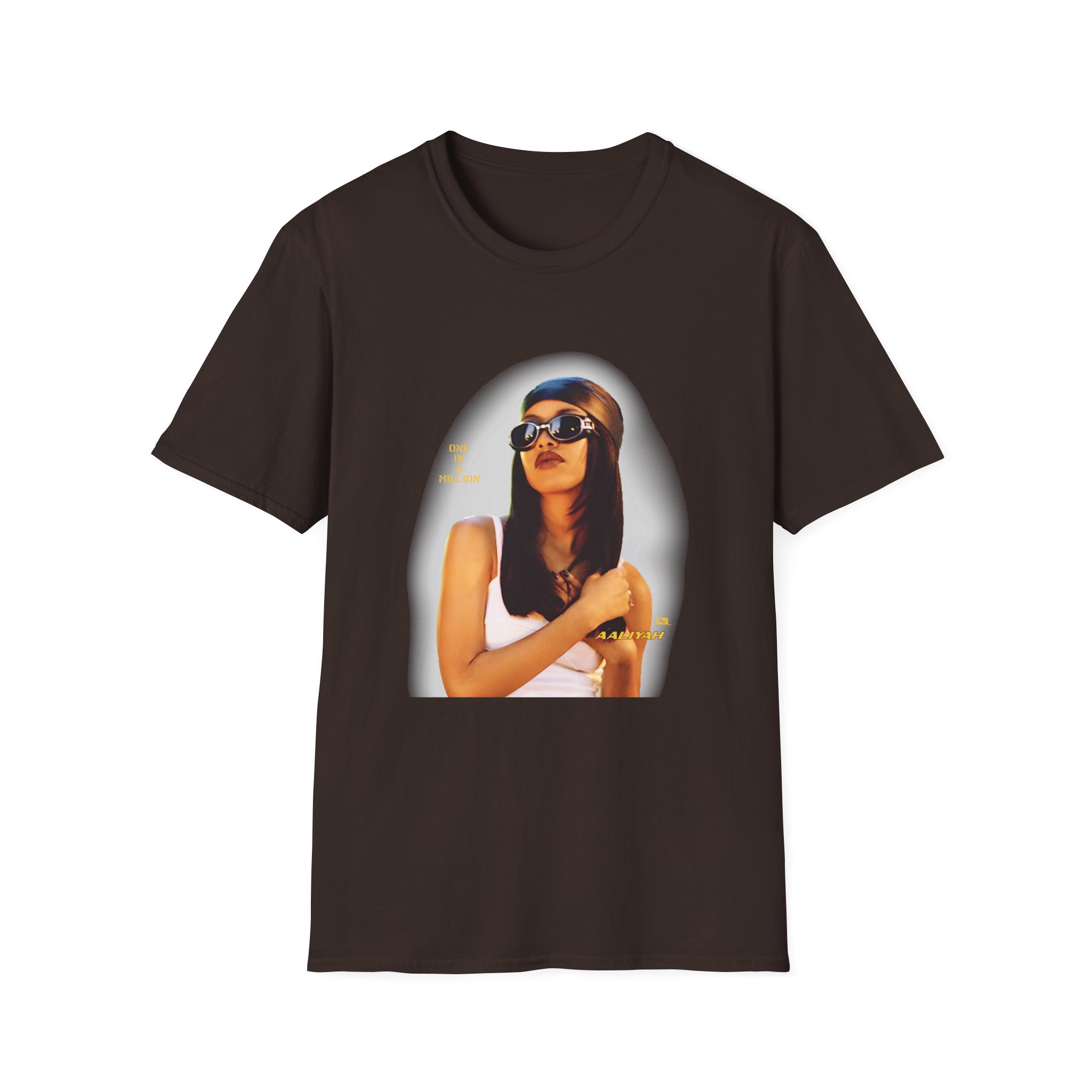Aaliyah Oiam Portrait Unisex Softstyle T-shirt