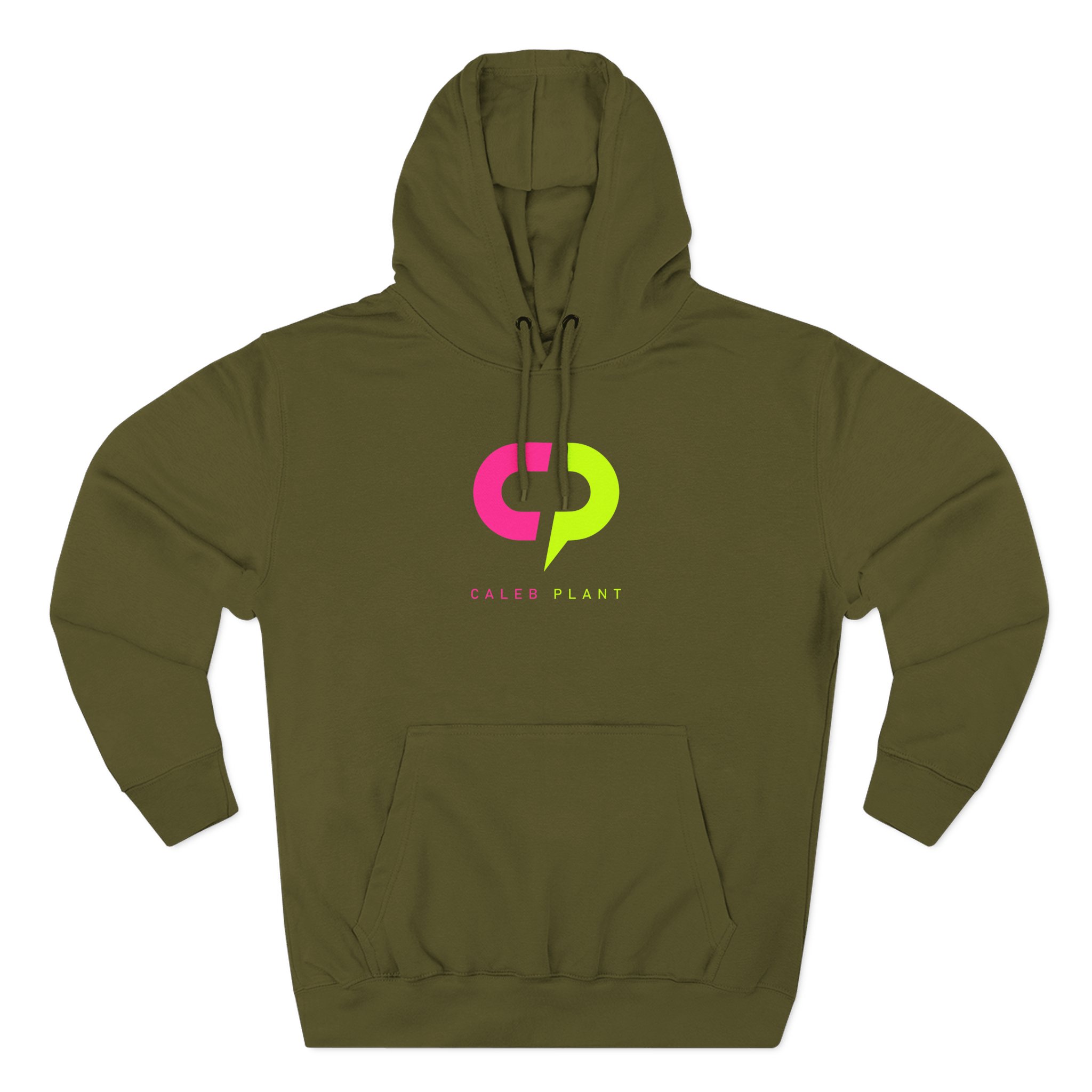 Caleb Plant Camp Three-Panel Fleece Hoodie