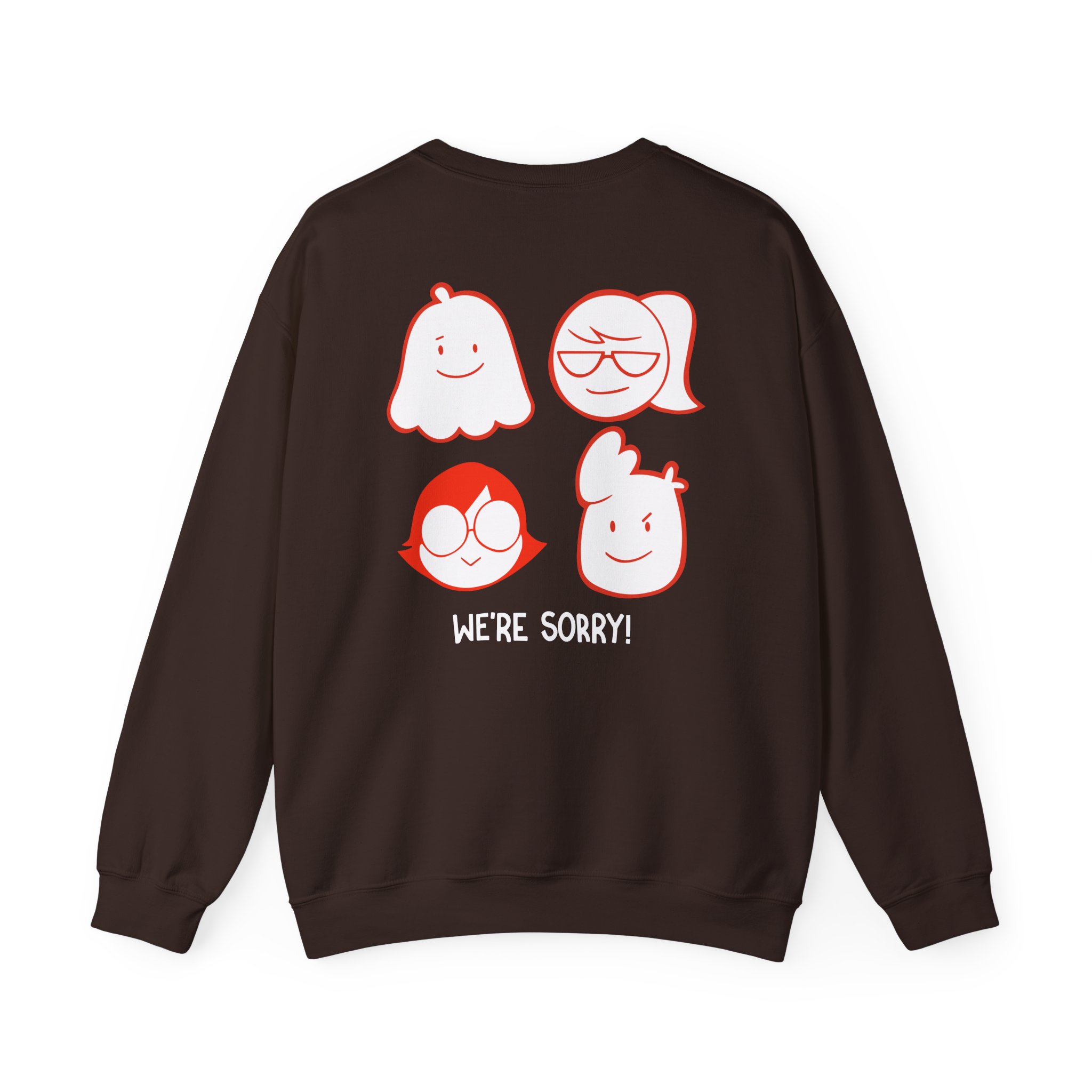 Drawfee Logo Unisex Heavy Blendâ„¢ Crewneck Sweatshirt