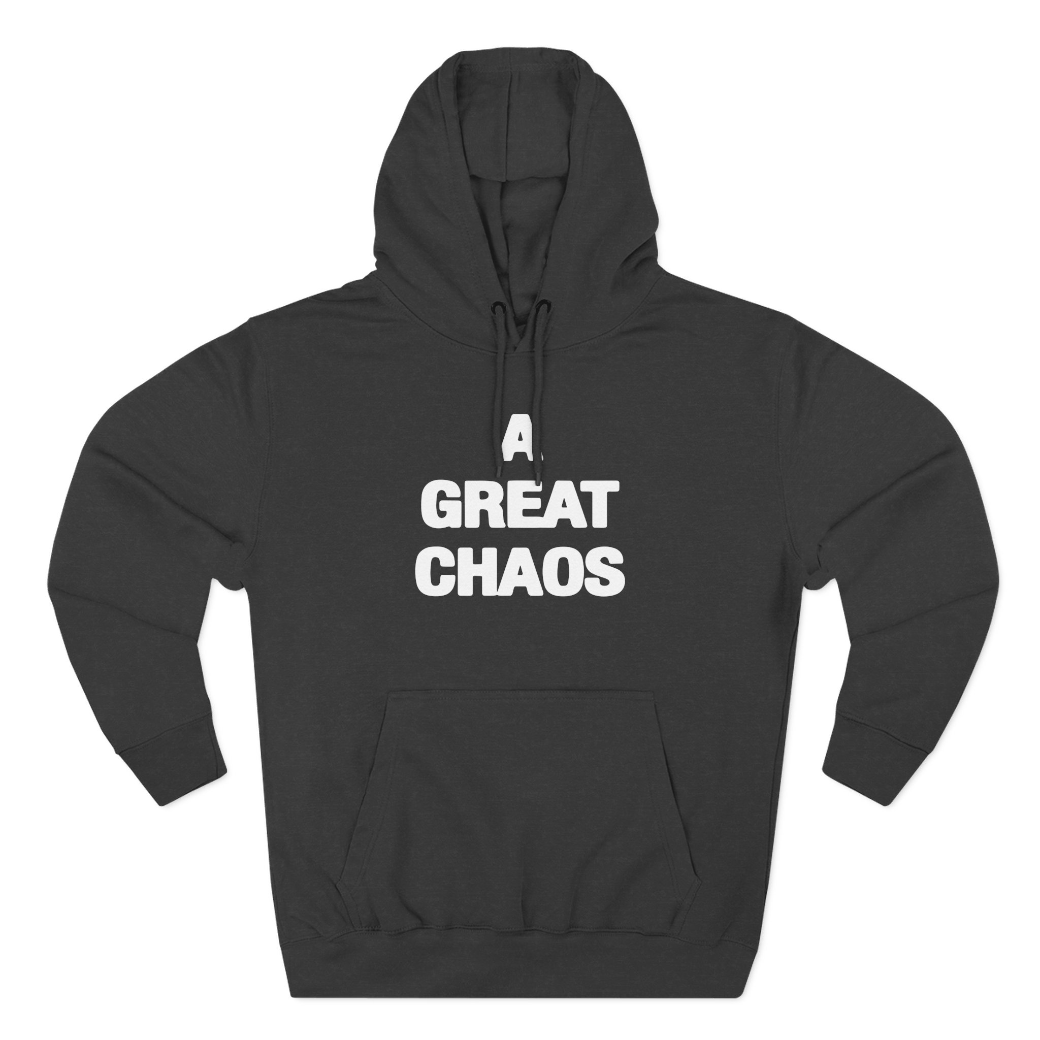 A Great Chaos Three-Panel Fleece Hoodie