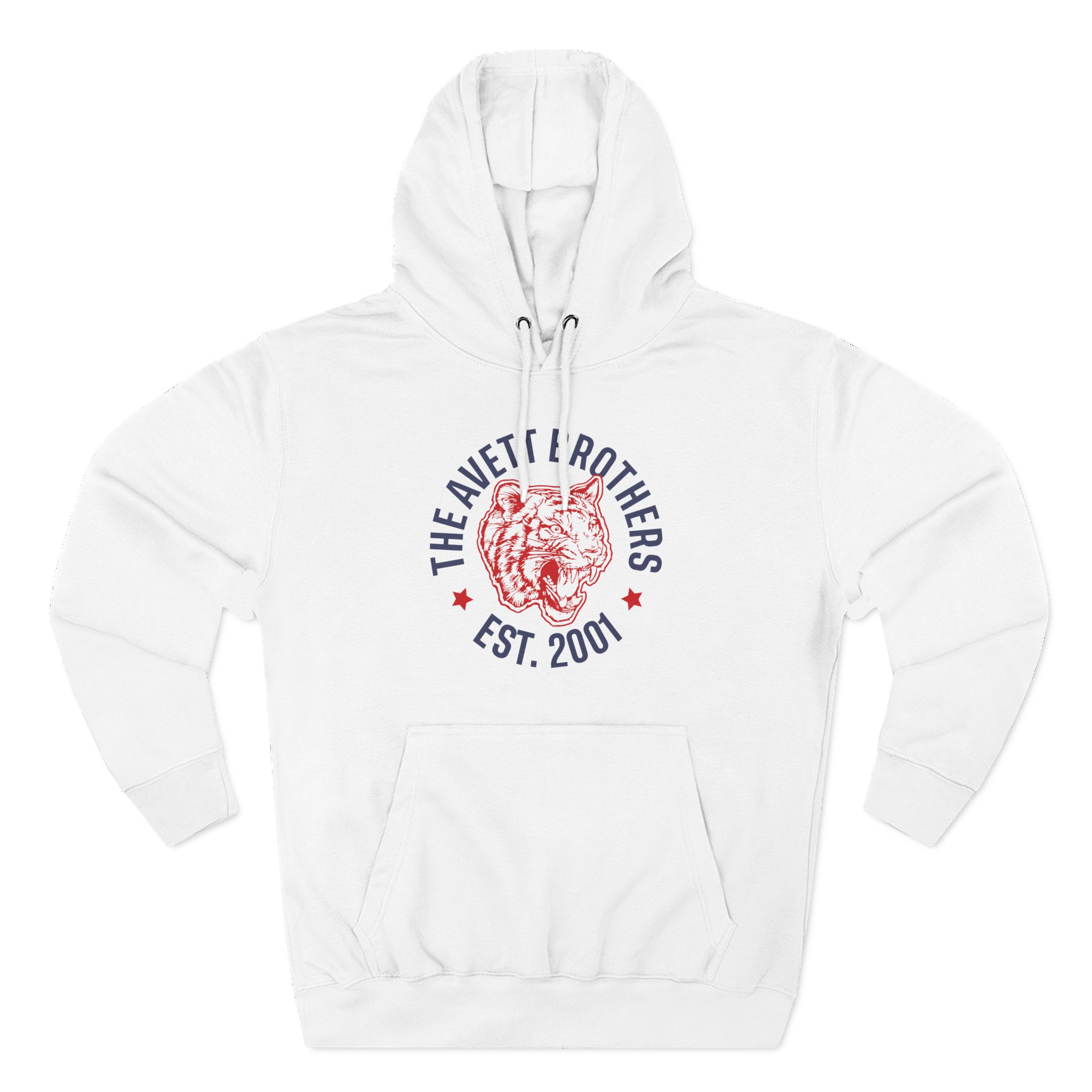 Avett Brothers Tiger Raglan Three-Panel Fleece Hoodie