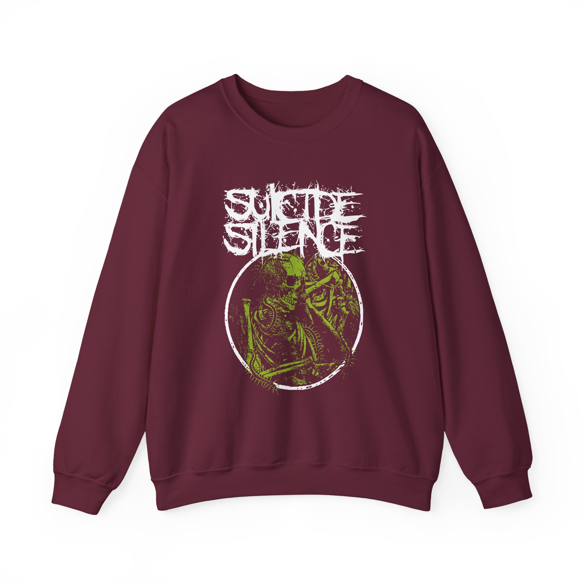 Suicide Silence Rotten Unisex Heavy Blendâ„¢ Crewneck Sweatshirt