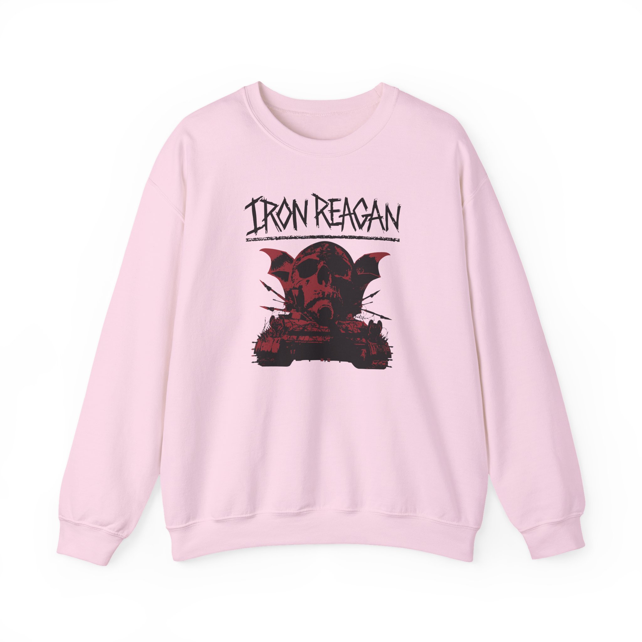 Iron Reagan Warning Unisex Heavy Blendâ„¢ Crewneck Sweatshirt