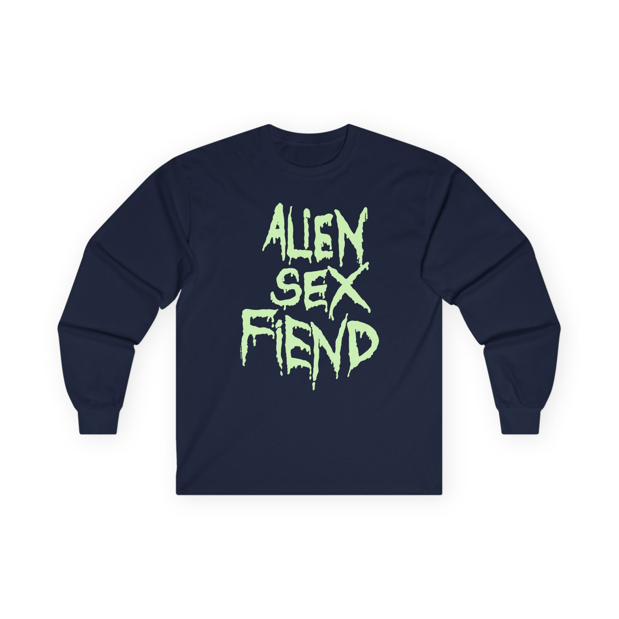 Alien Sex Fiend Glow in the Dark Unisex Ultra Cotton Long Sleeve Tee