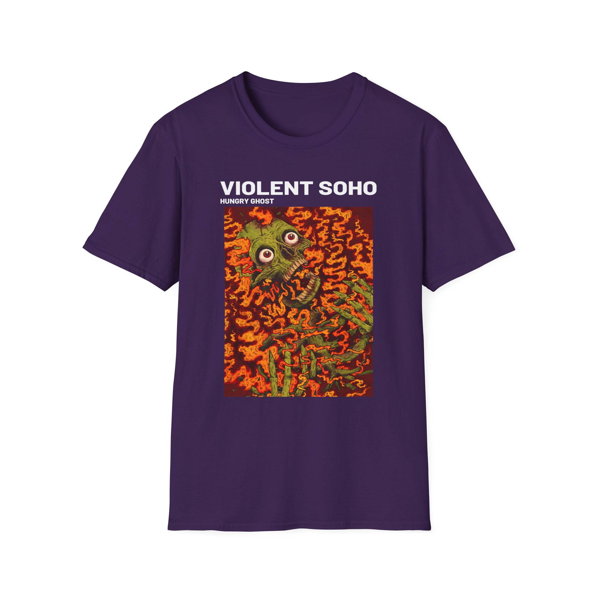 Violent Soho Hungry Ghost Unisex Softstyle T-Shirt