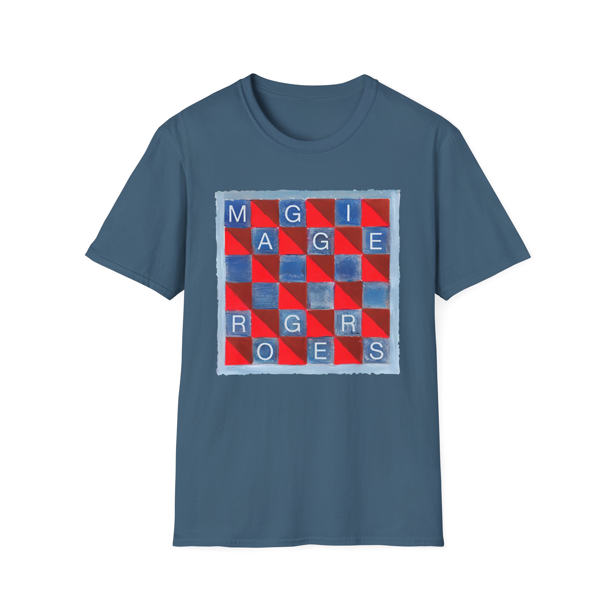 Maggie Rogers Checkmate Unisex Softstyle T-Shirt