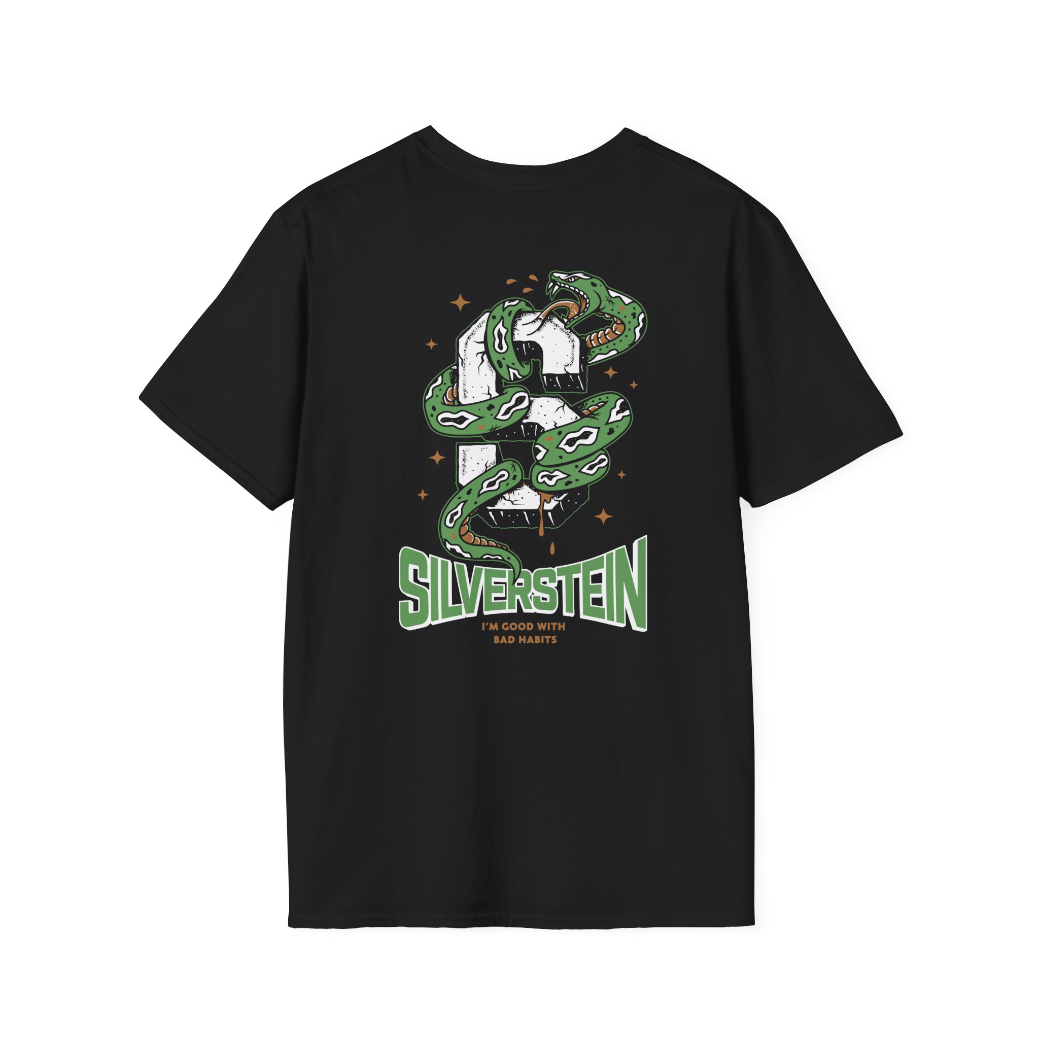 Silverstein Snake Unisex Softstyle T-Shirt