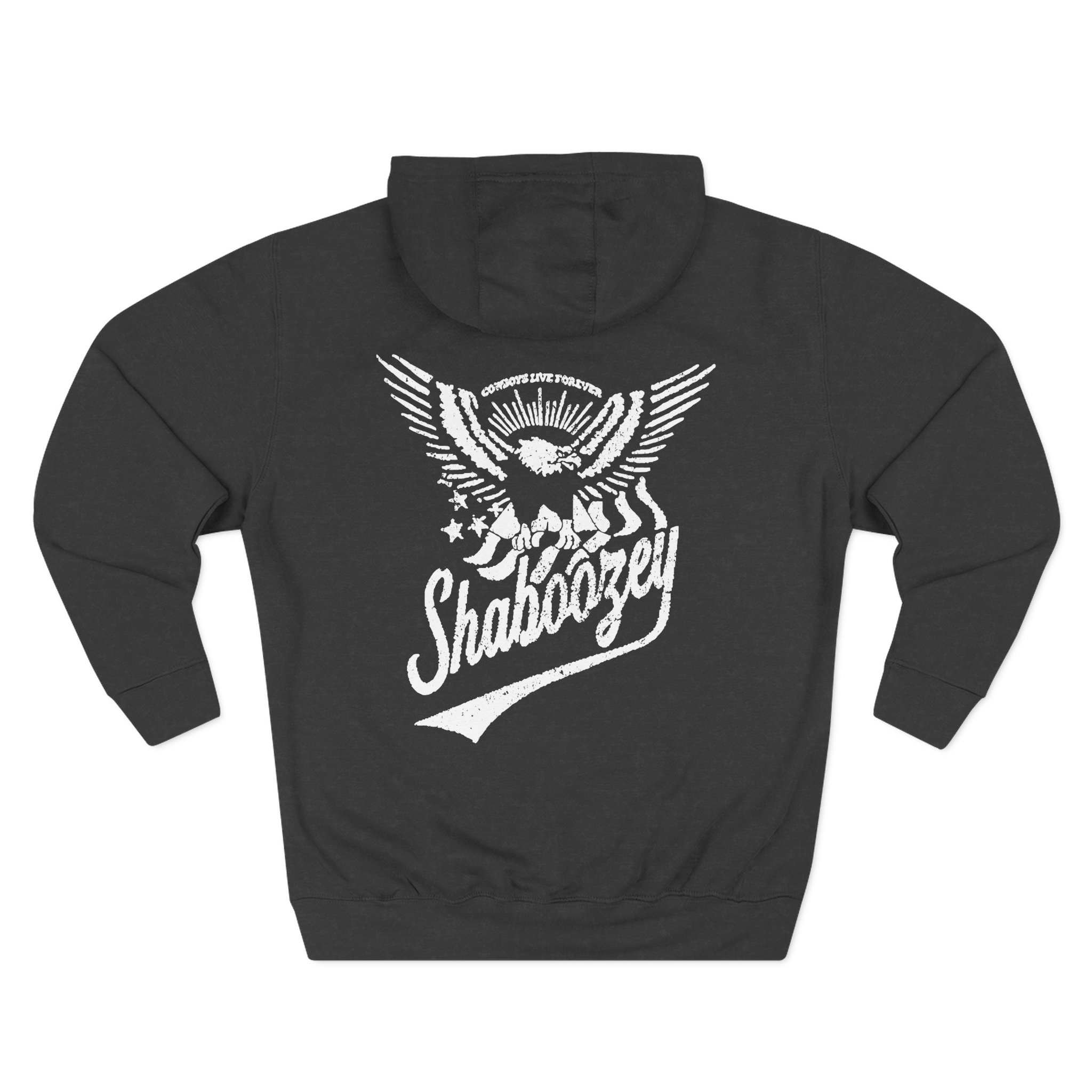 Shaboozey Boozey Eagle Three-Panel Fleece Hoodie