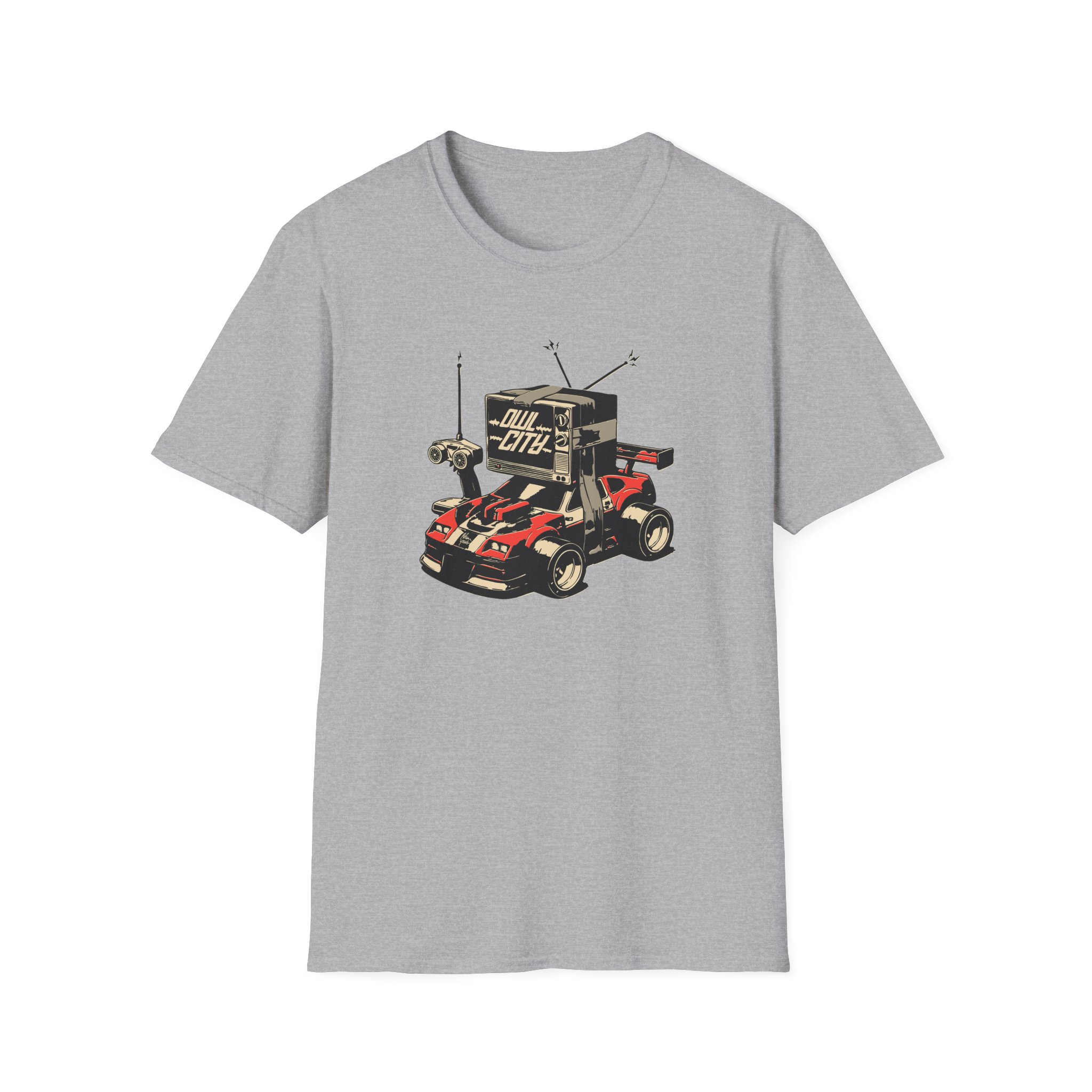 Owl City Rc Car Unisex Softstyle T-Shirt