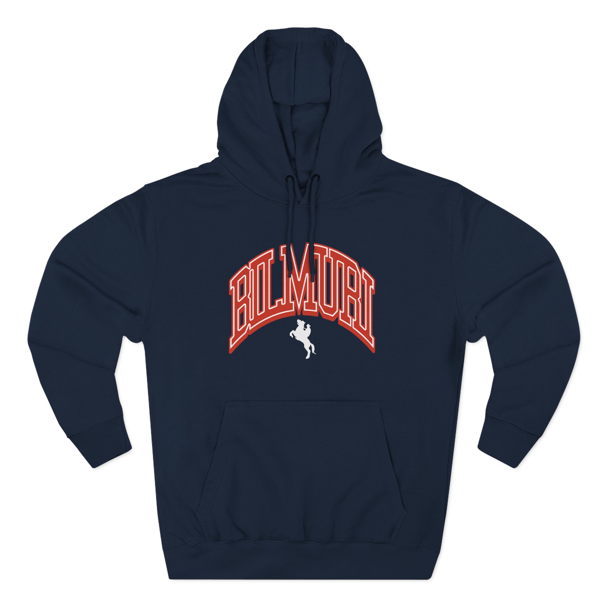 Bilmuri Unrelenting Three-Panel Fleece Hoodie