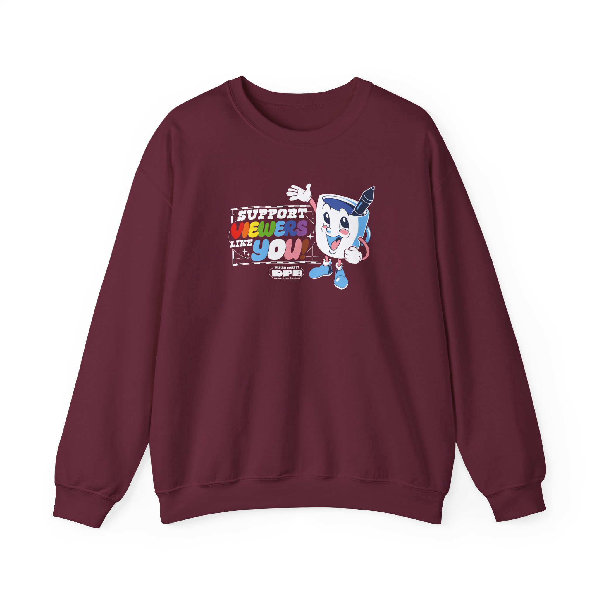 Drawfee 2025 Unisex Heavy Blendâ„¢ Crewneck Sweatshirt