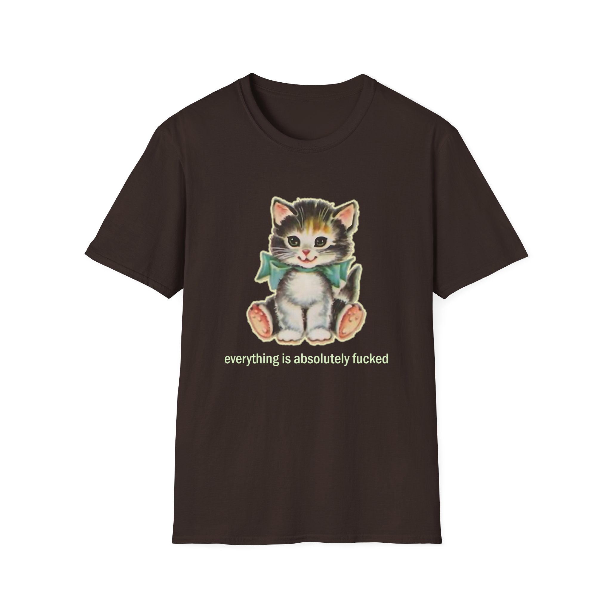 Paleface Cursed Cat Unisex Softstyle T-shirt