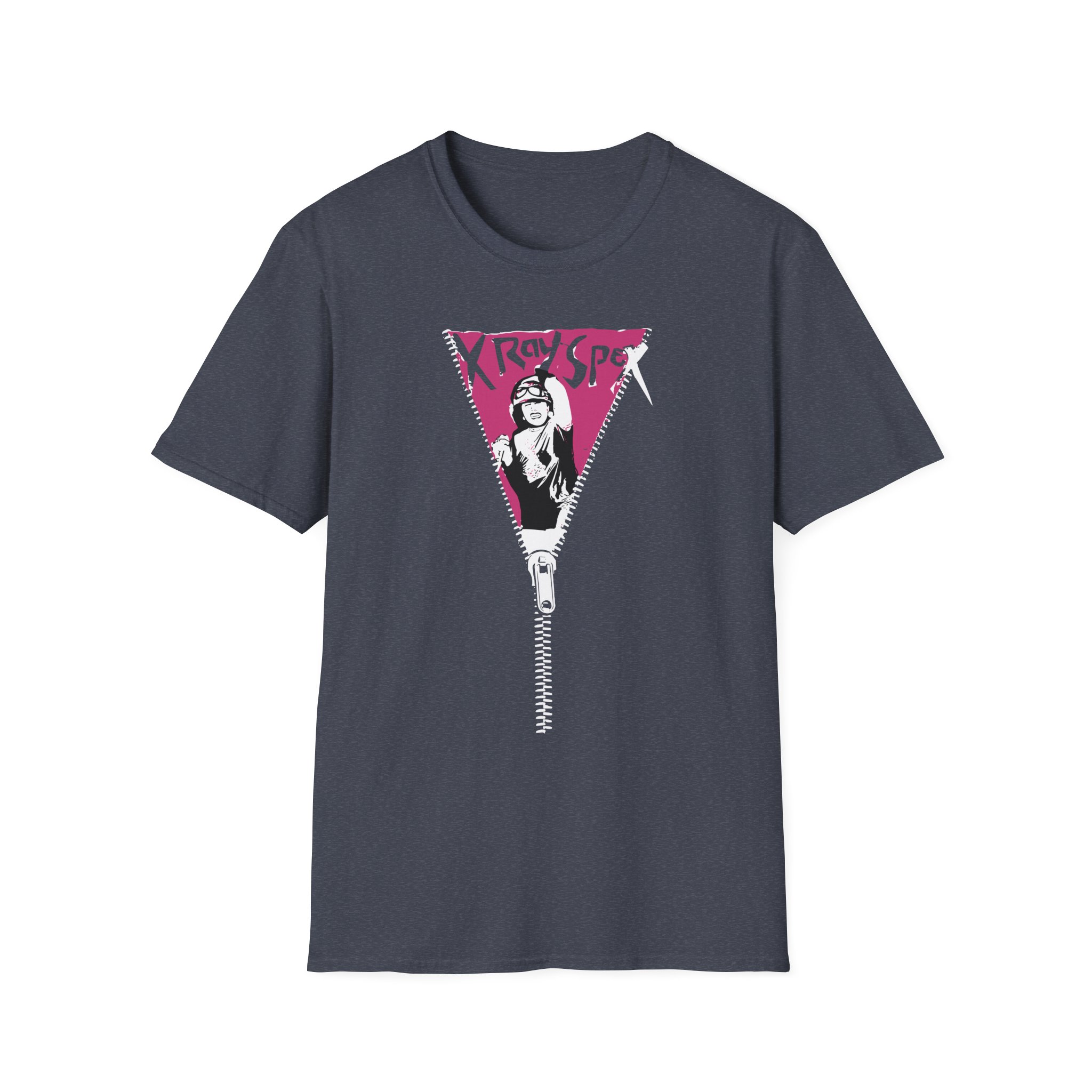 X-ray Spex Zipper Unisex Softstyle T-Shirt