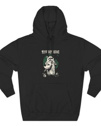 Eyehategod Southern Nihilism Racoon Three-Panel Fleece Hoodie
