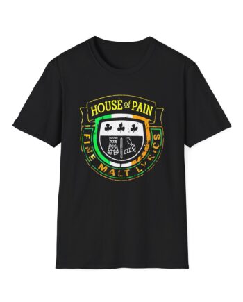 House of Pain Crest Distress Unisex Softstyle T-Shirt