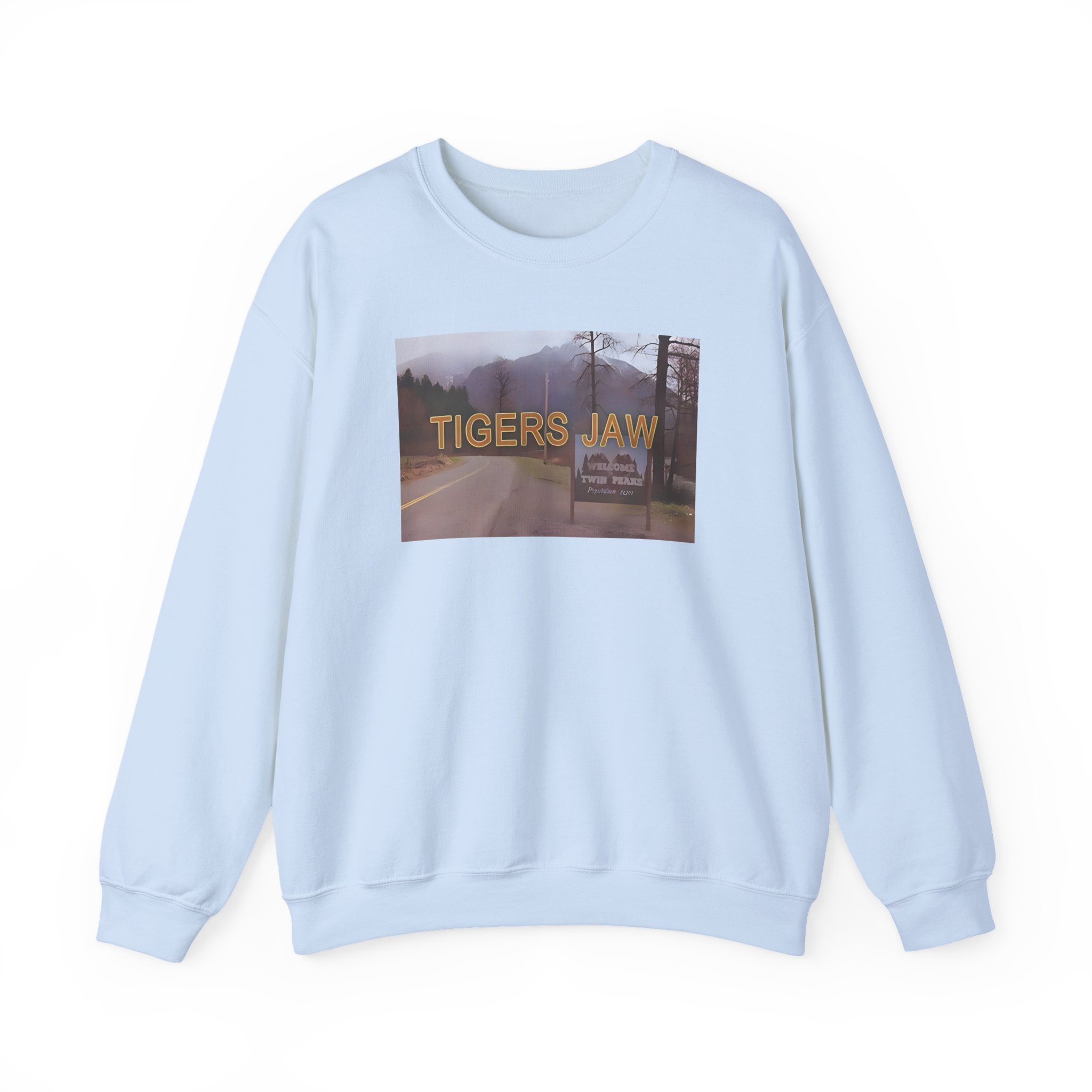 Tigers Jaw Twin Peaks Unisex Heavy Blendâ„¢ Crewneck Sweatshirt