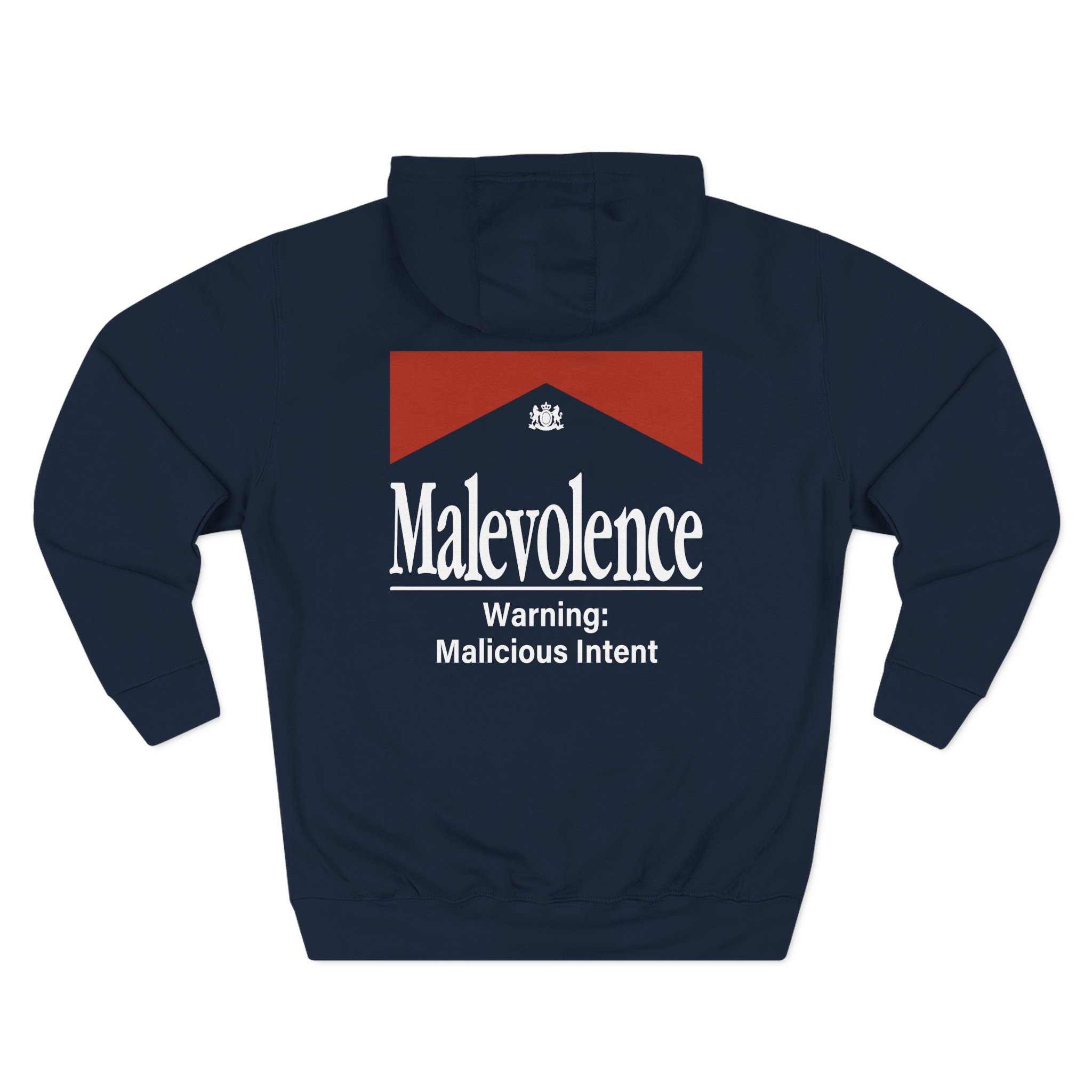 Malevolence Smokers Three-Panel Fleece Hoodie