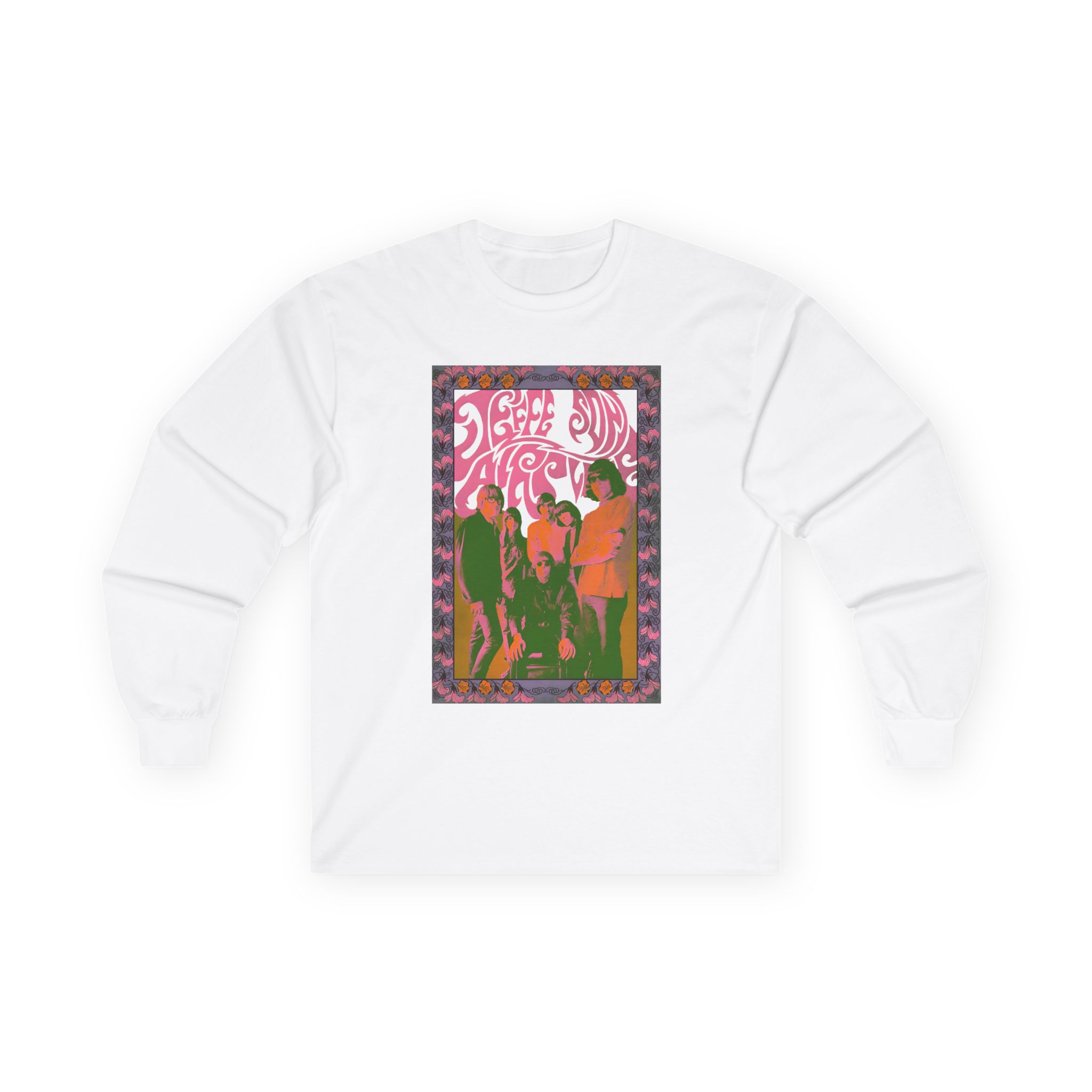 Jefferson Airplane Psychedelic Band Photo Unisex Ultra Cotton Long Sleeve Tee