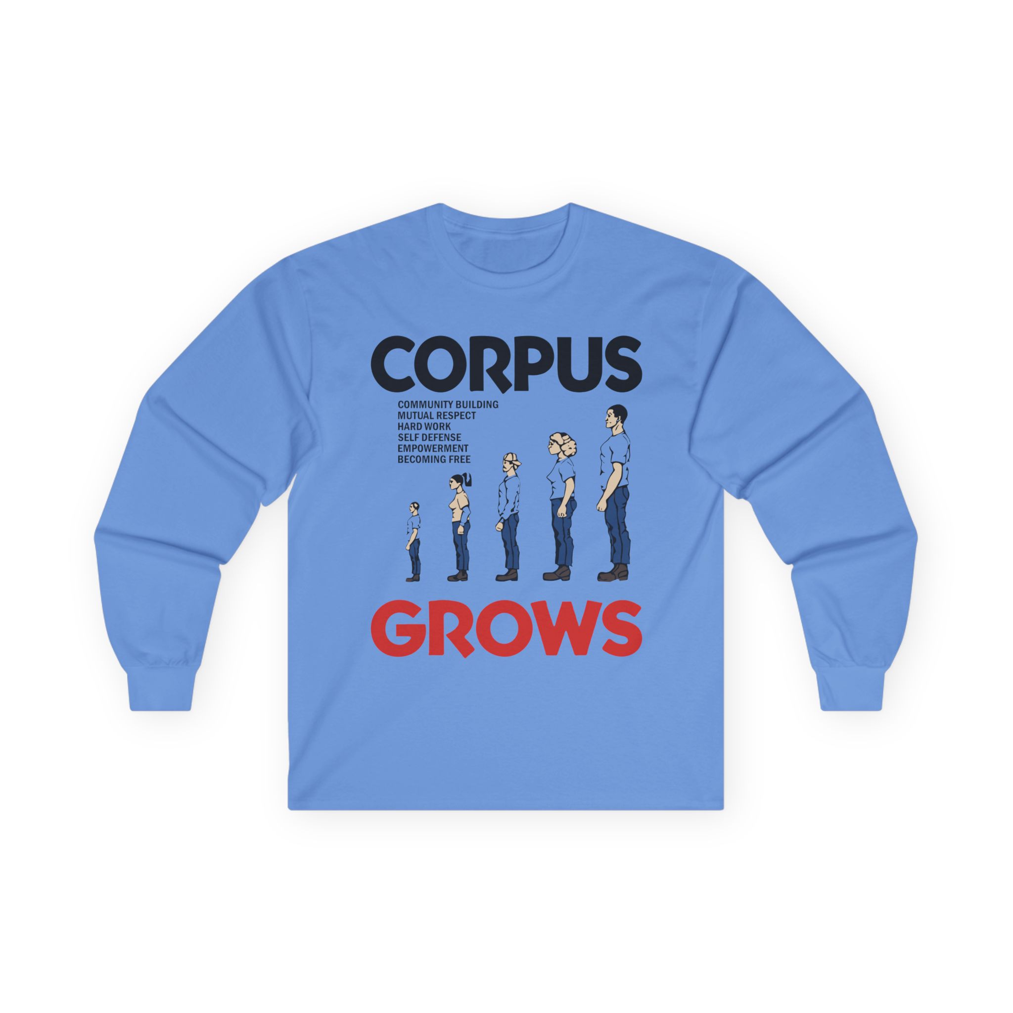 Show Me the Body Corpus Grows Unisex Ultra Cotton Long Sleeve Tee