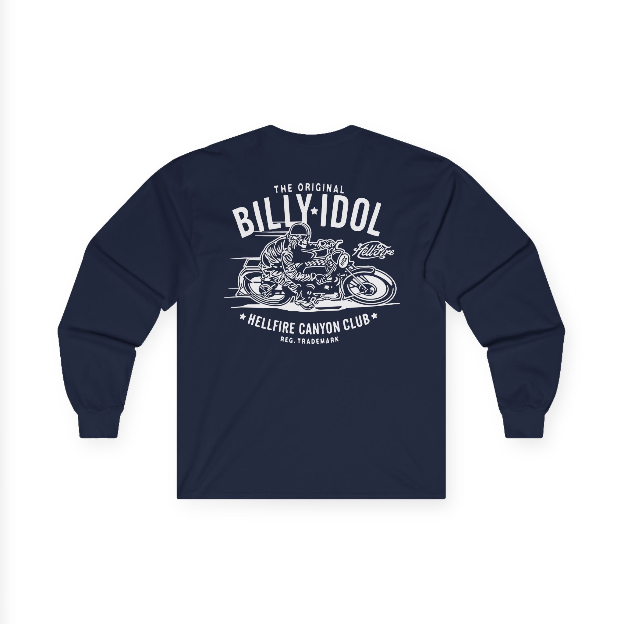 Billy Idol the Original Hellfire Canyon Club Unisex Ultra Cotton Long Sleeve Tee