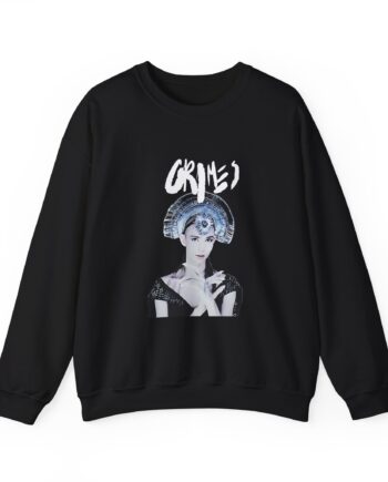 Grimes Head Dress Unisex Heavy Blend Crewneck Sweatshirt