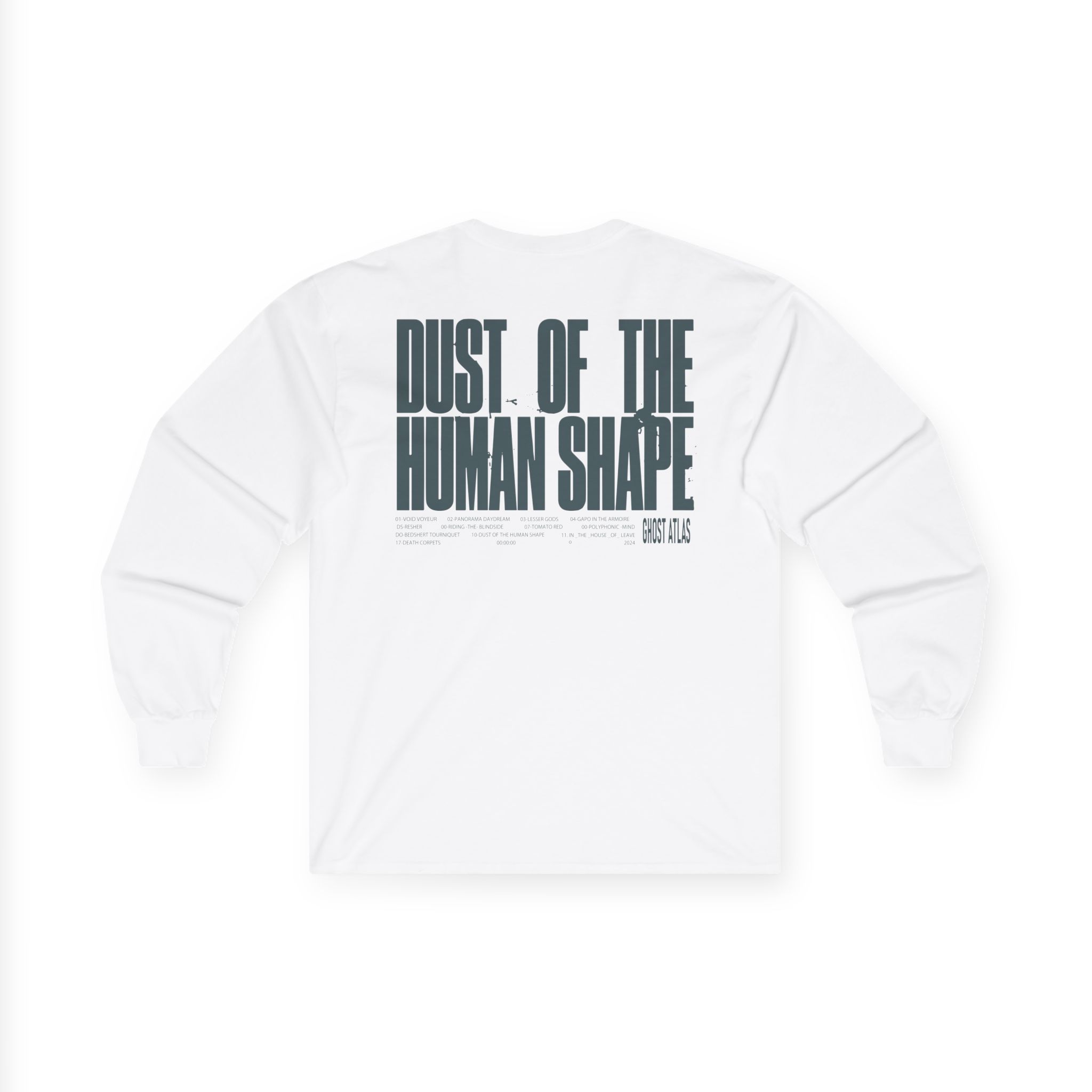 Ghost Atlas Dust of the Human Shape Unisex Ultra Cotton Long Sleeve Tee