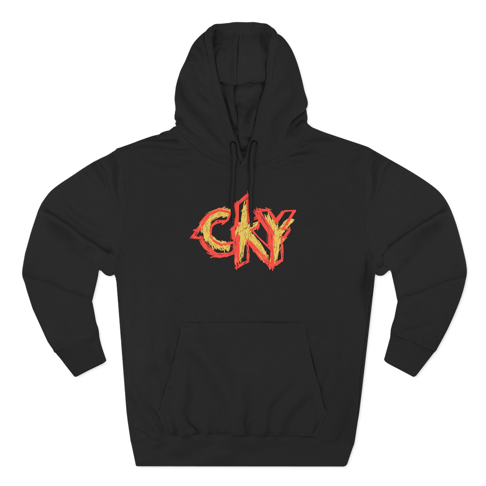 CKY Scribble Logo Three-Panel Fleece Hoodie