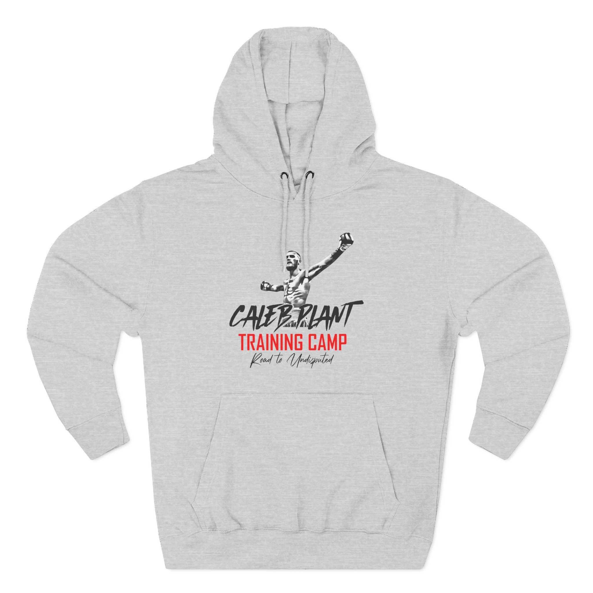 Caleb Plant Training Camp W/ Image Three-Panel Fleece Hoodie
