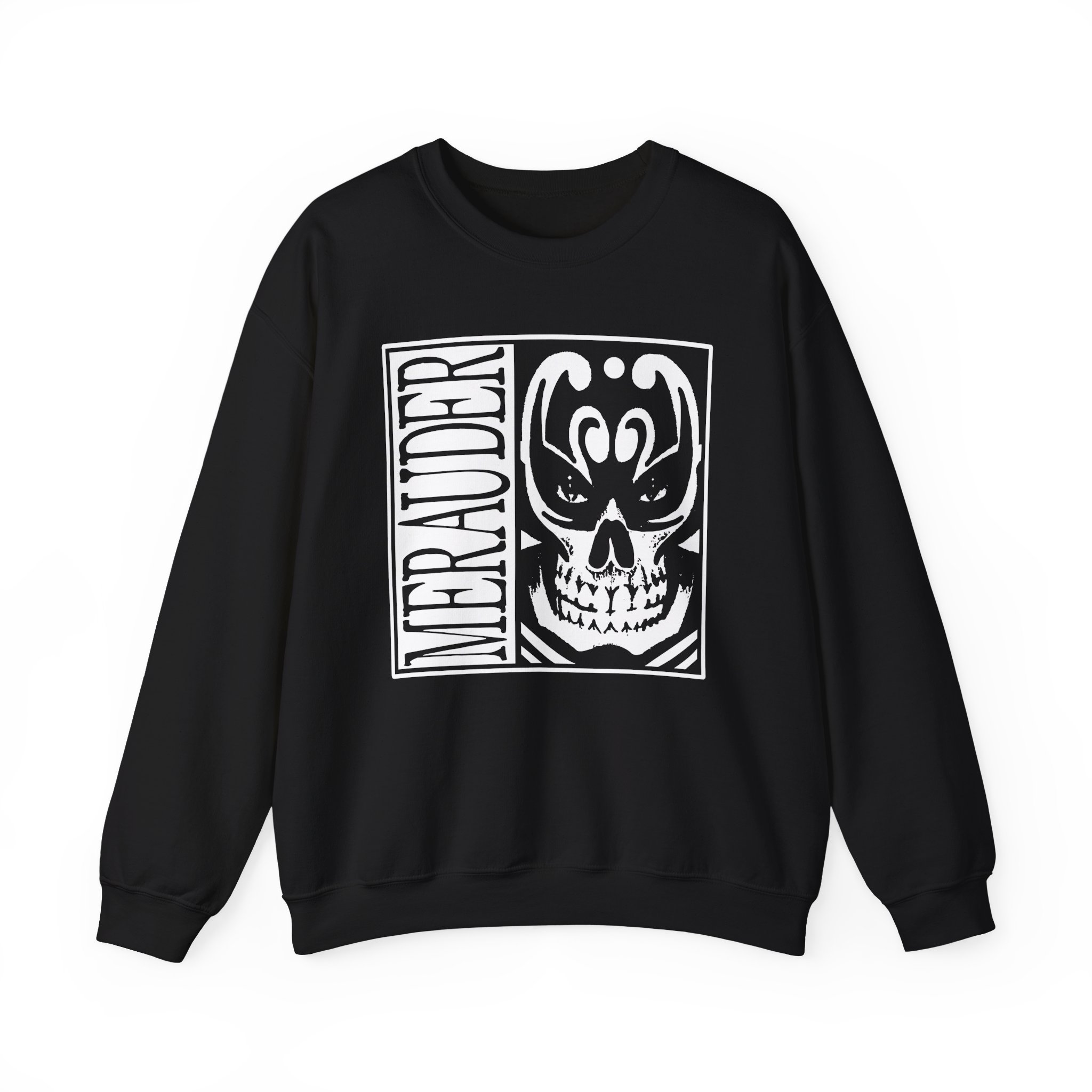 Merauder Skull Unisex Heavy Blendâ„¢ Crewneck Sweatshirt