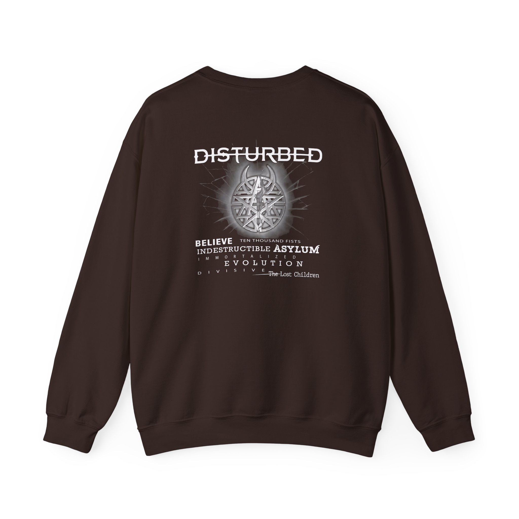 Disturbed Anthology Unisex Heavy Blendâ„¢ Crewneck Sweatshirt