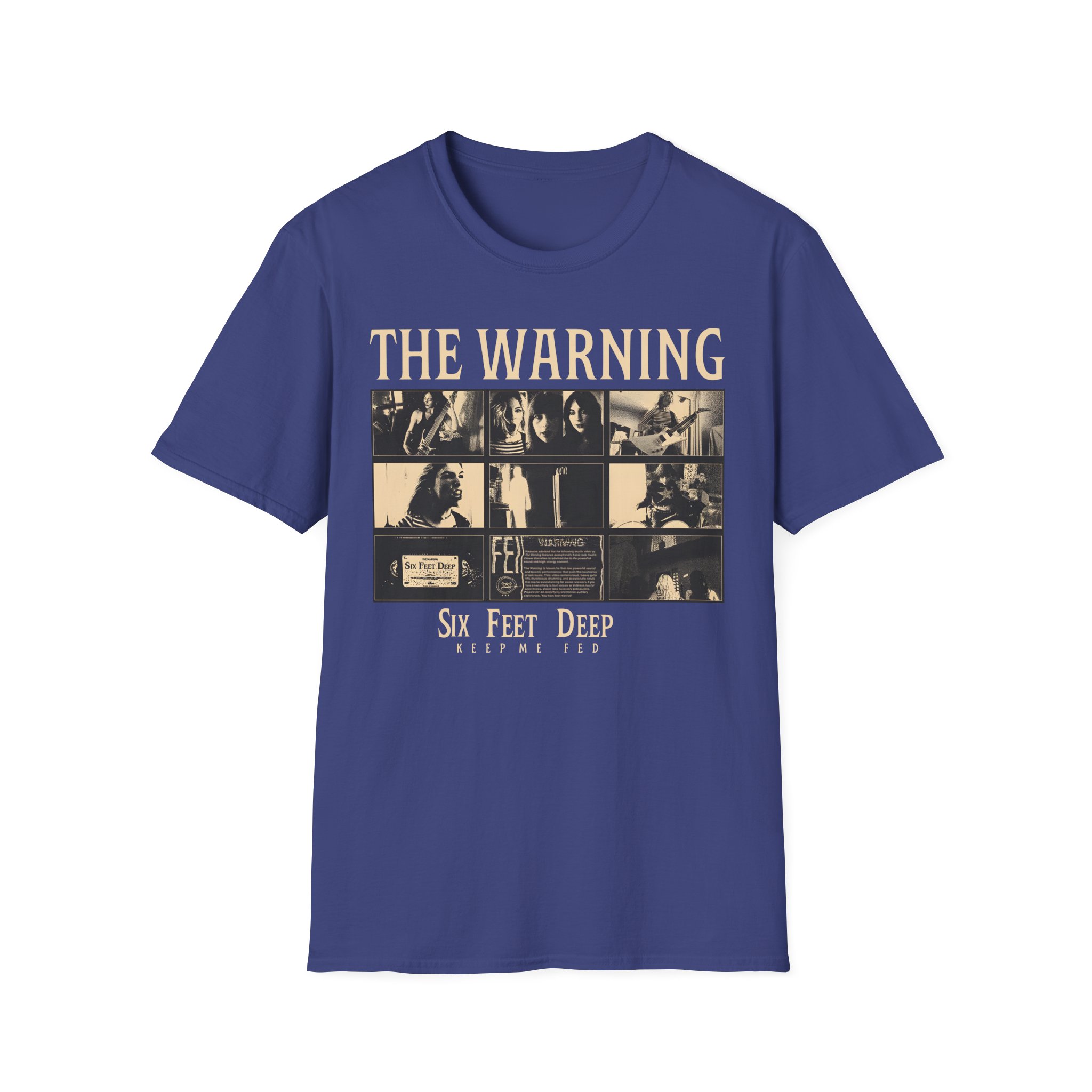 The Warning Six Feet Deep Unisex Softstyle T-Shirt