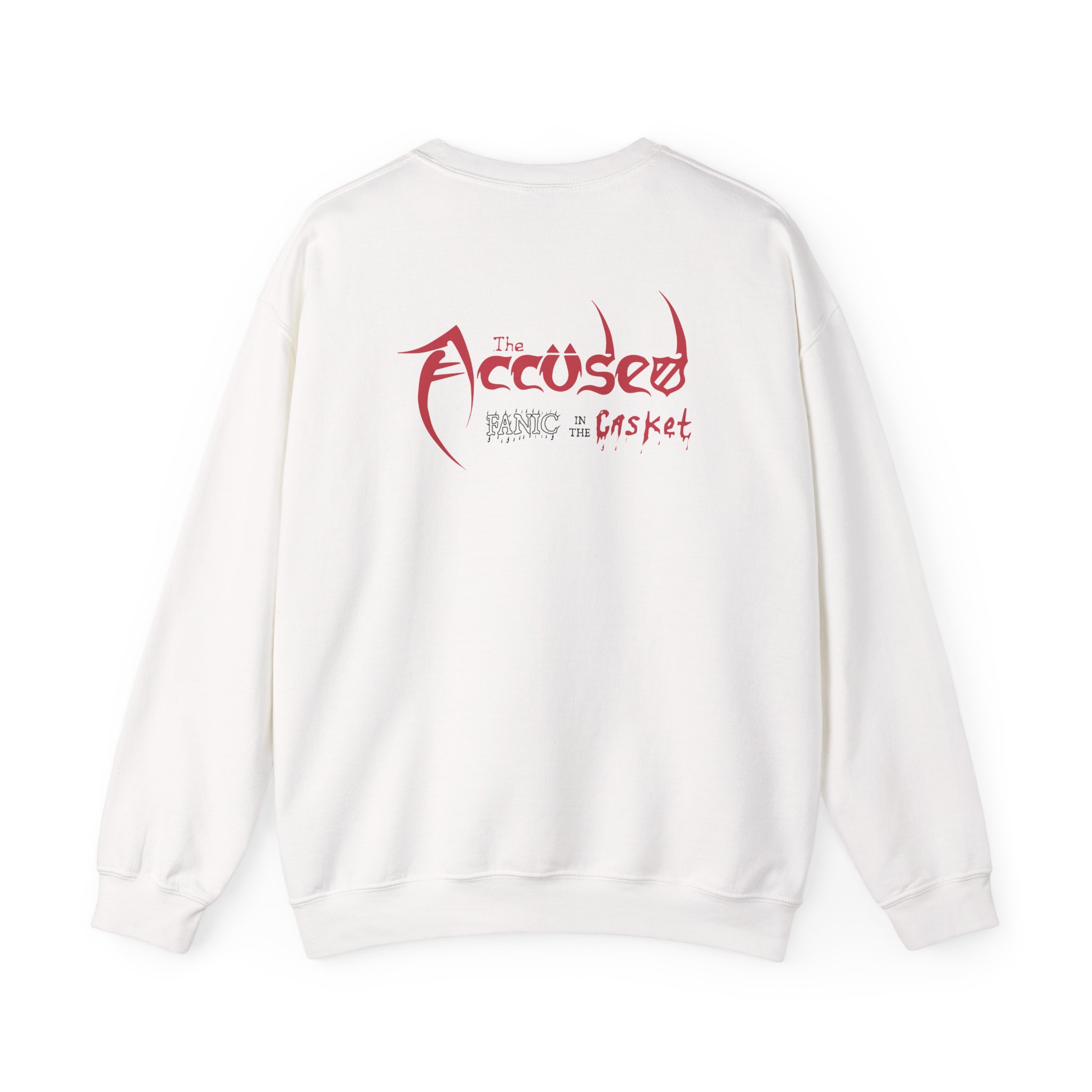 Accused Ad Panic in the Casket Unisex Heavy Blendâ„¢ Crewneck Sweatshirt