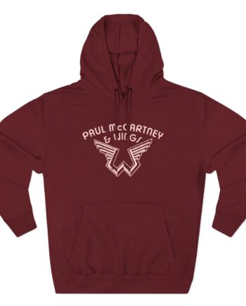 Wings Logo Three-Panel Fleece Hoodie