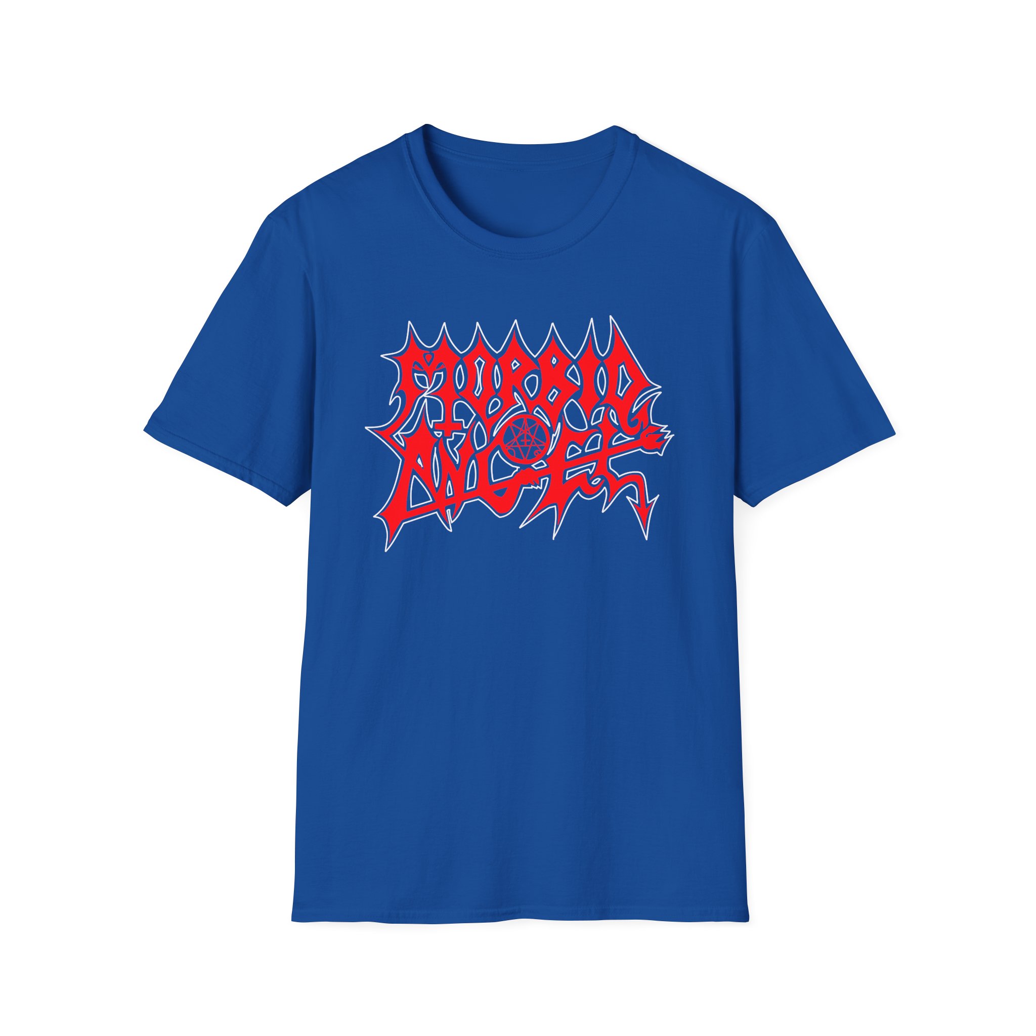 Morbid Angel Red Logo Unisex Softstyle T-Shirt