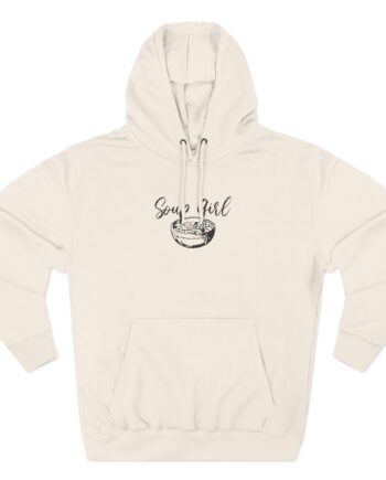 Kat Timpf Soup Girl Three-Panel Fleece Hoodie