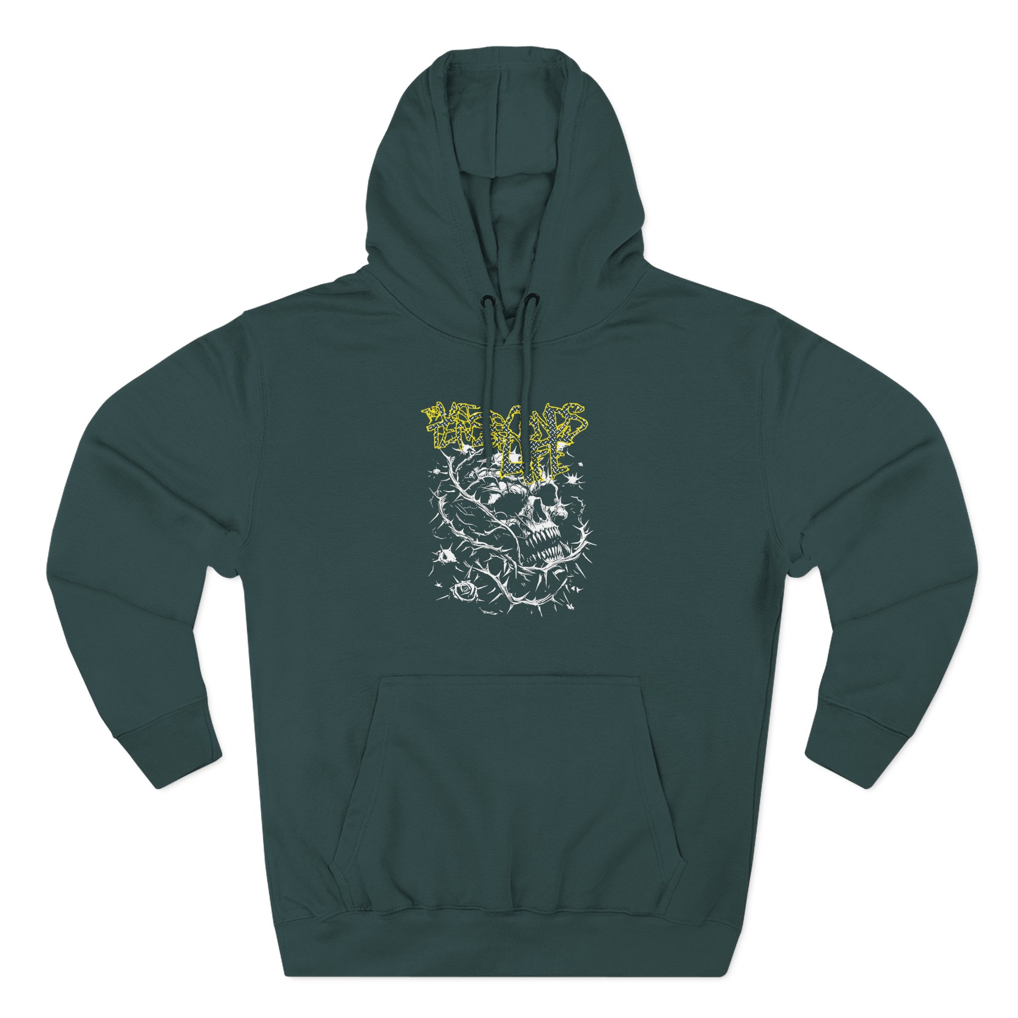 The Last Ten Seconds of Life Three-Panel Fleece Hoodie