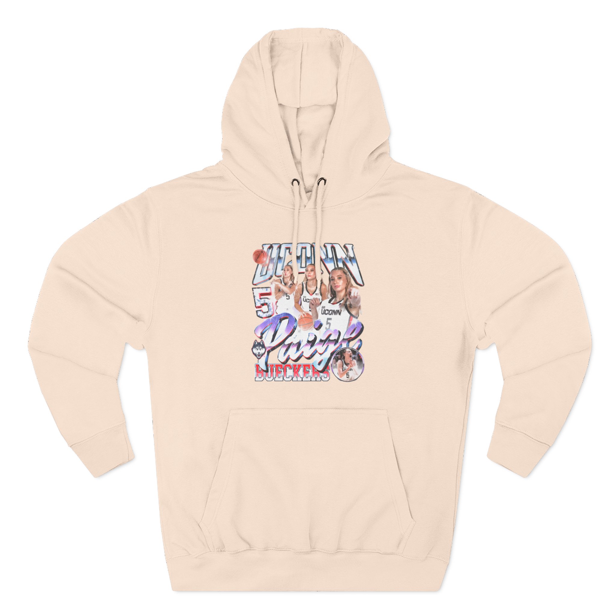Paige Bueckers 90s Three-Panel Fleece Hoodie