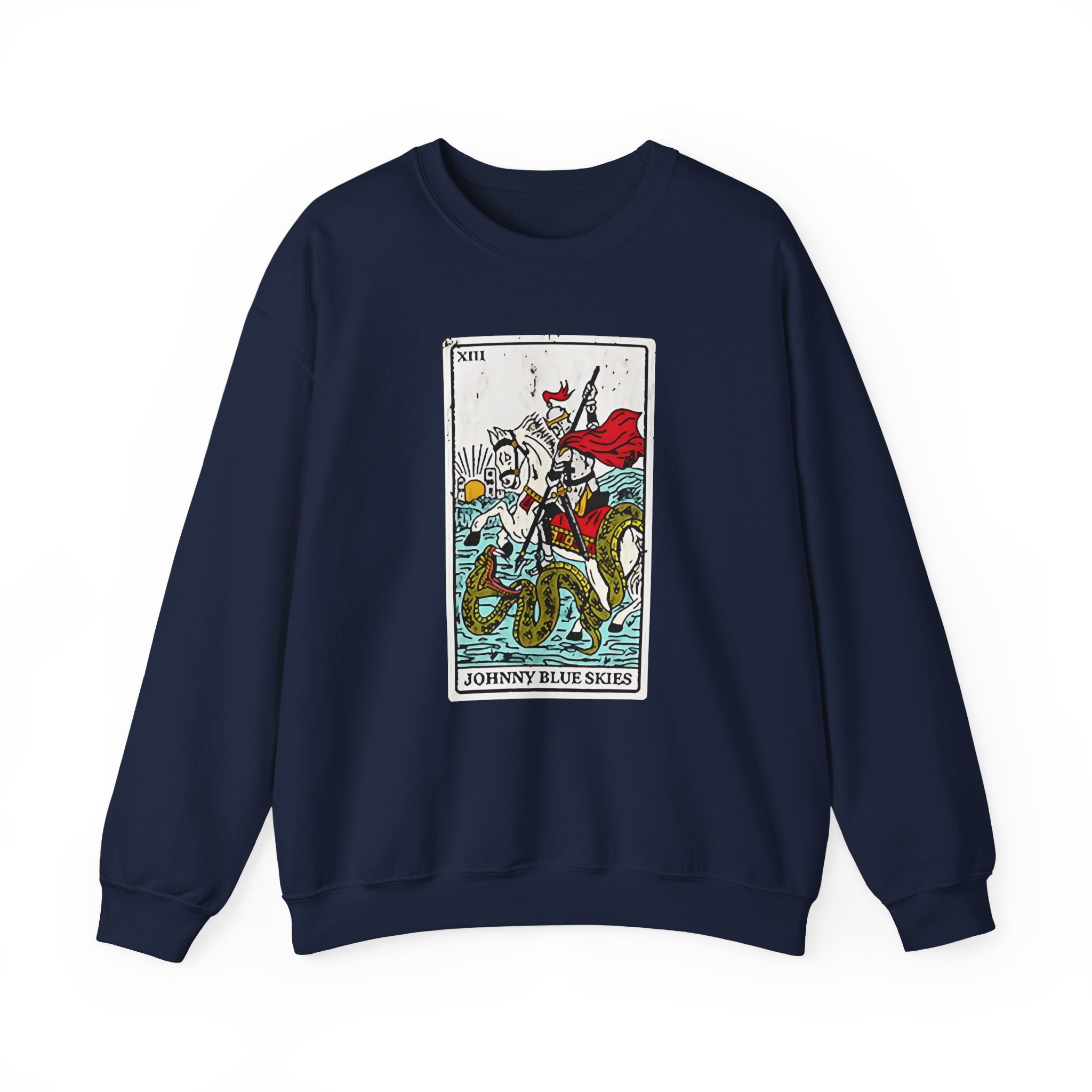Sturgill Simpson Death Card Unisex Heavy Blendâ„¢ Crewneck Sweatshirt