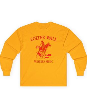 Colter Wall Western Music Youth Unisex Ultra Cotton Long Sleeve Tee