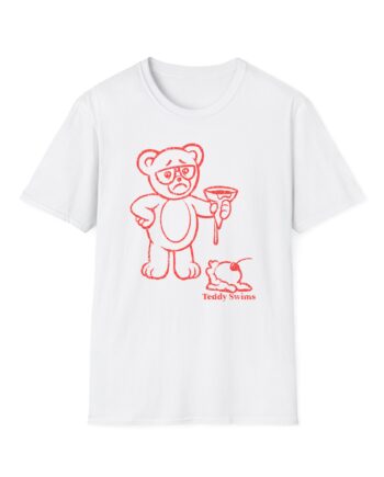 Teddy Swims Sad Teddy Ice Cream Unisex Softstyle T-Shirt