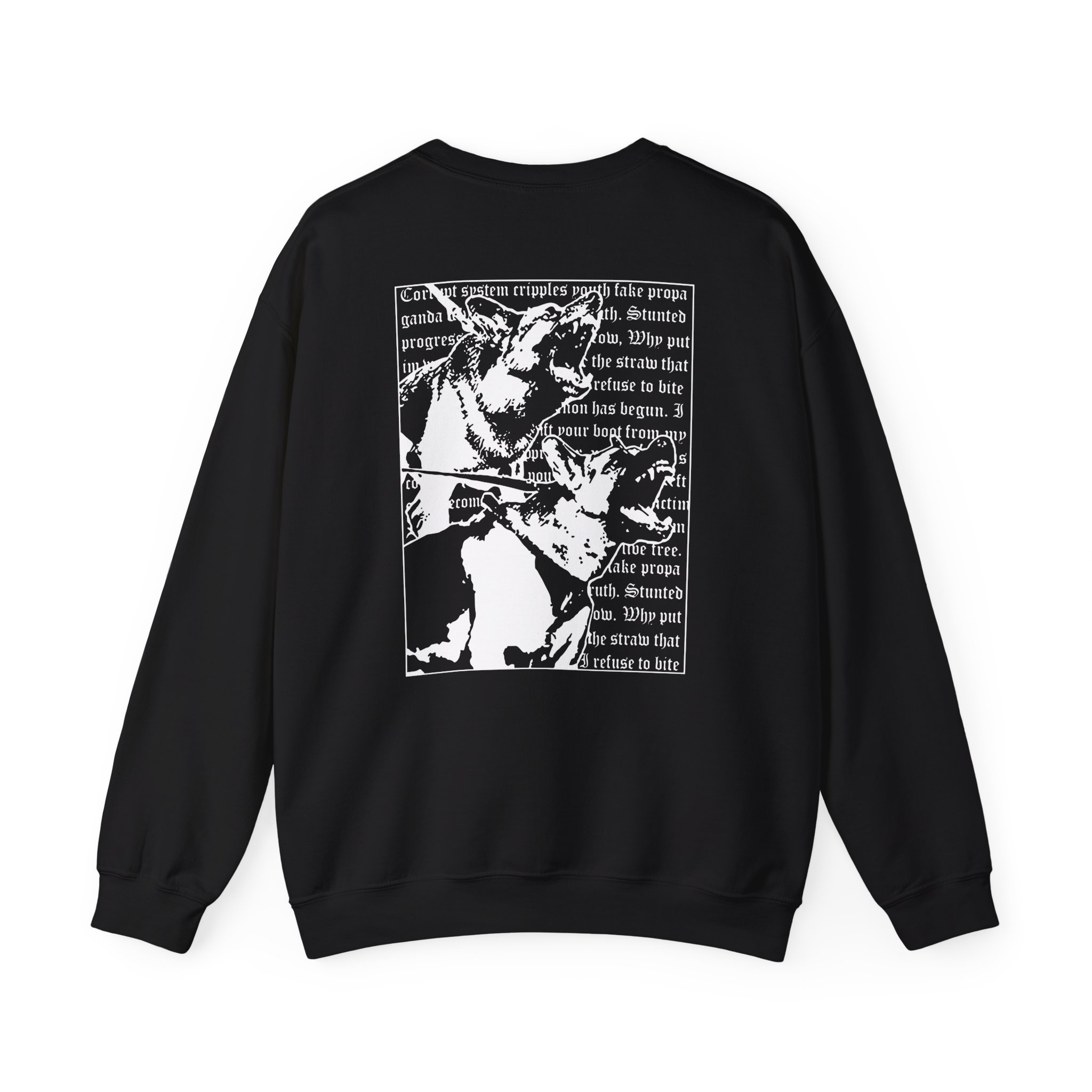 Jesus Piece Oppressor Unisex Heavy Blendâ„¢ Crewneck Sweatshirt