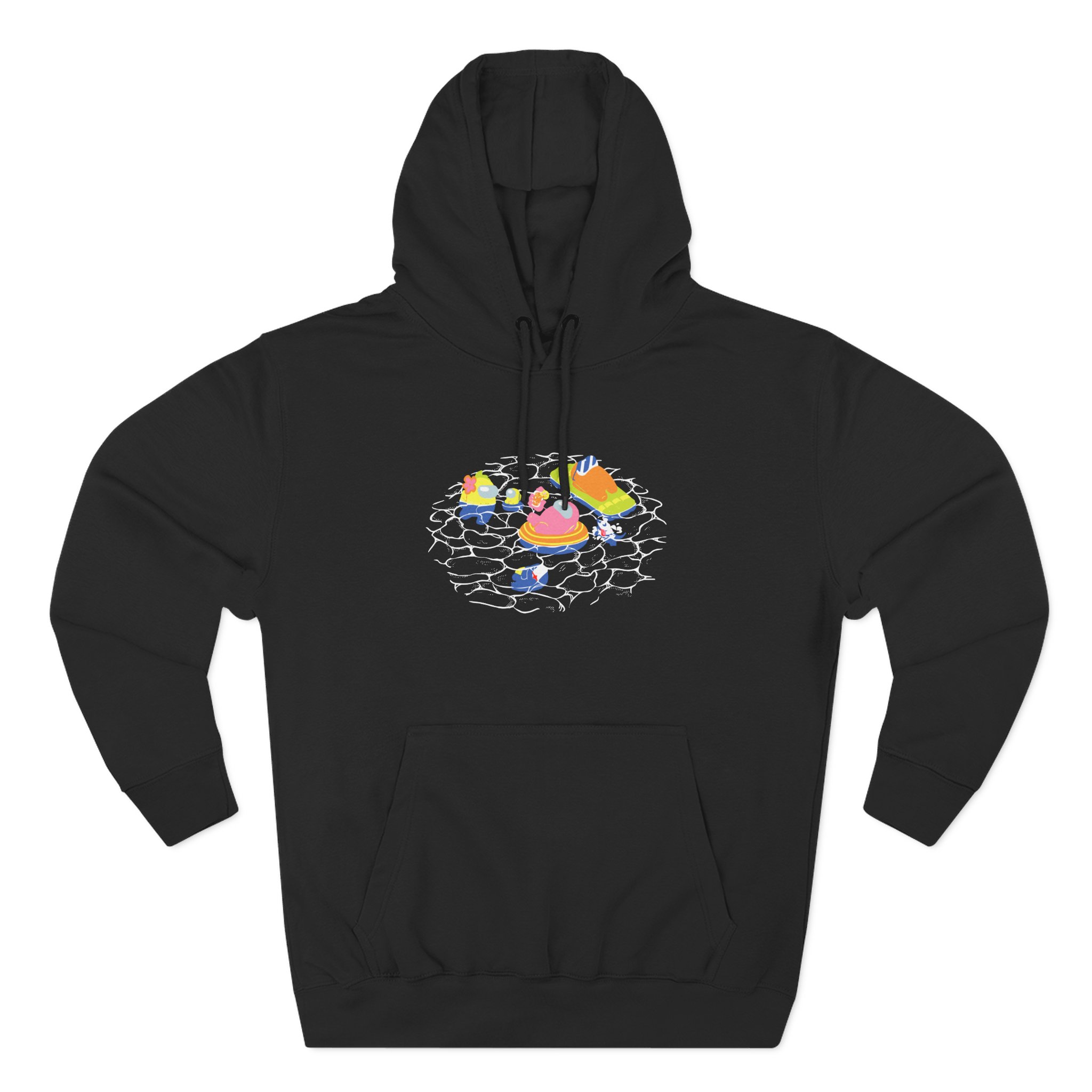 Among Us Swimming Three-Panel Fleece Hoodie