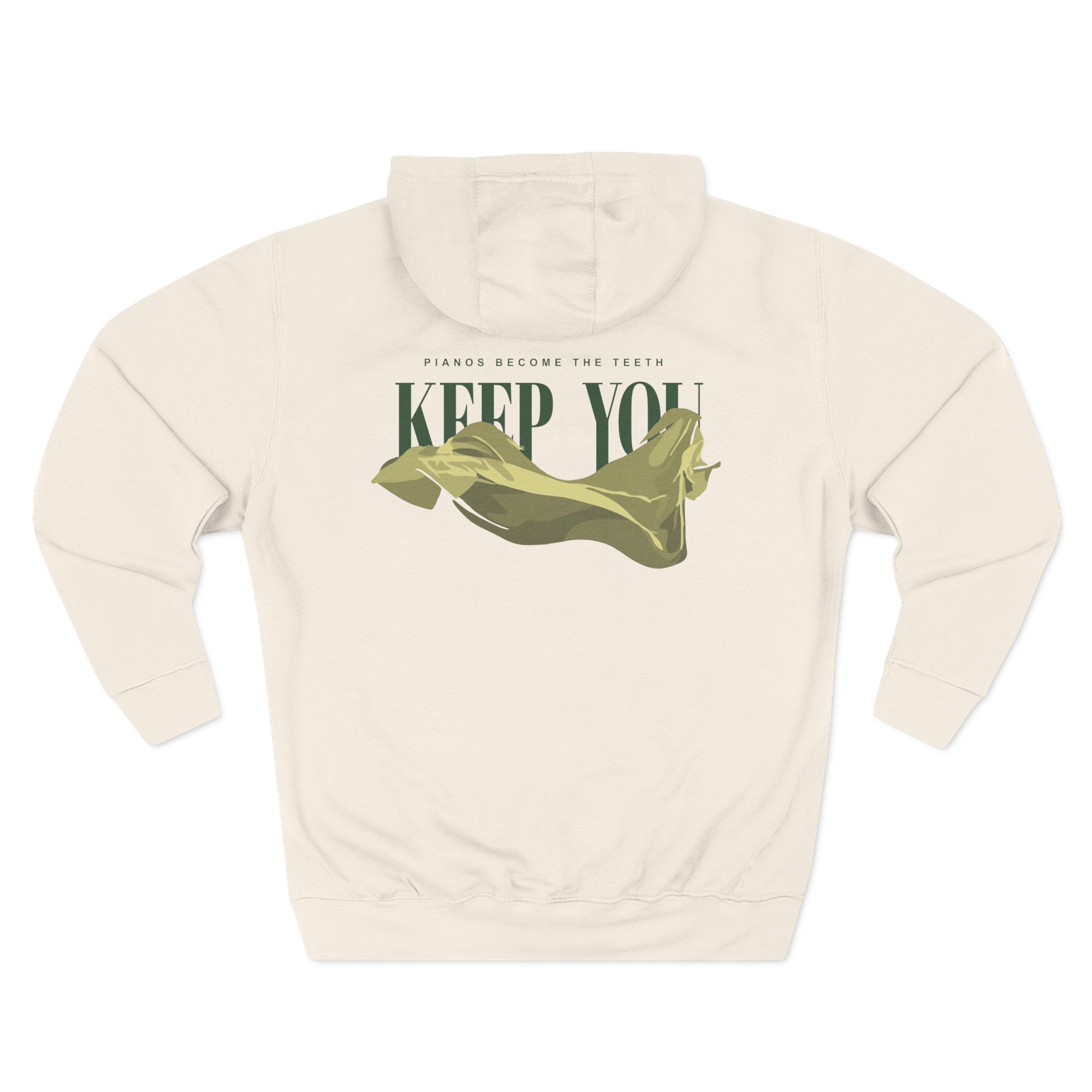 Pianos Become the Teeth Keep You Drape Three-Panel Fleece Hoodie