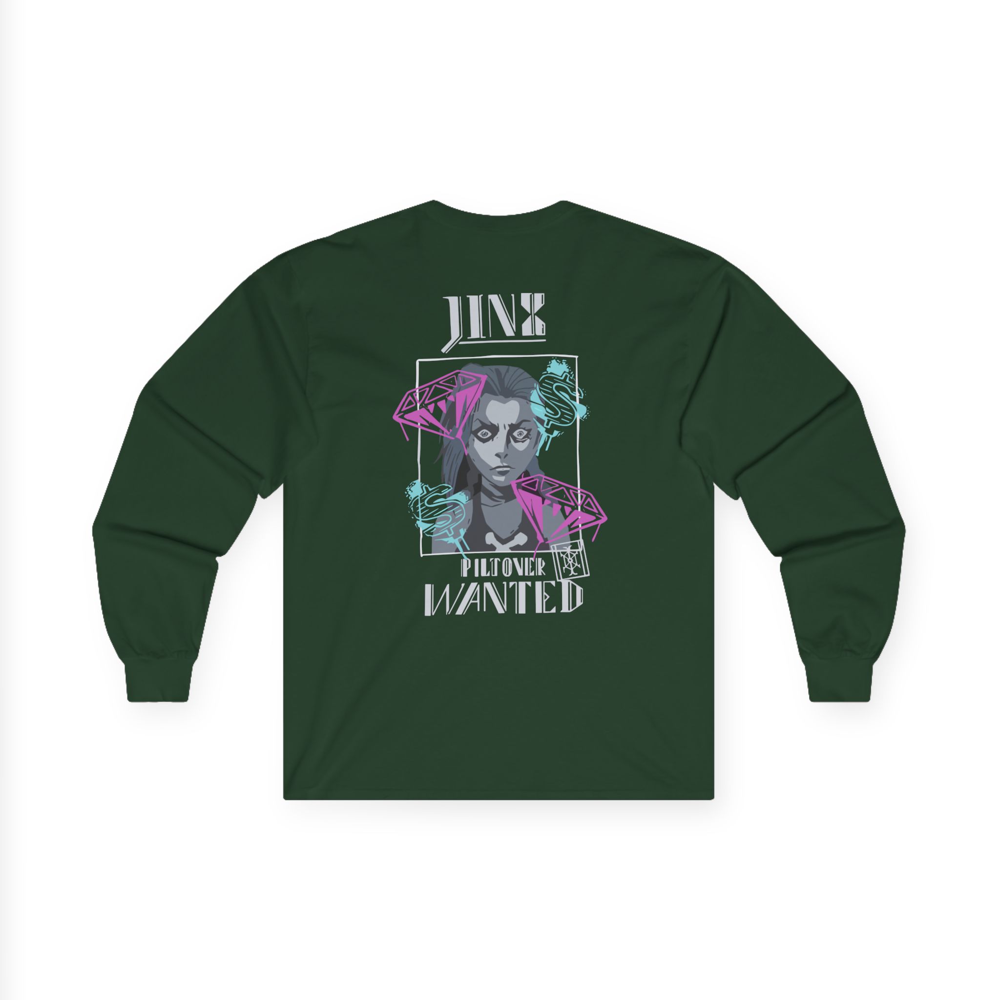 Jinx Arcane Unisex Ultra Cotton Long Sleeve Tee
