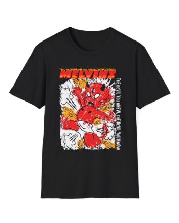 Melvins the Devil You Knew Unisex Softstyle T-Shirt