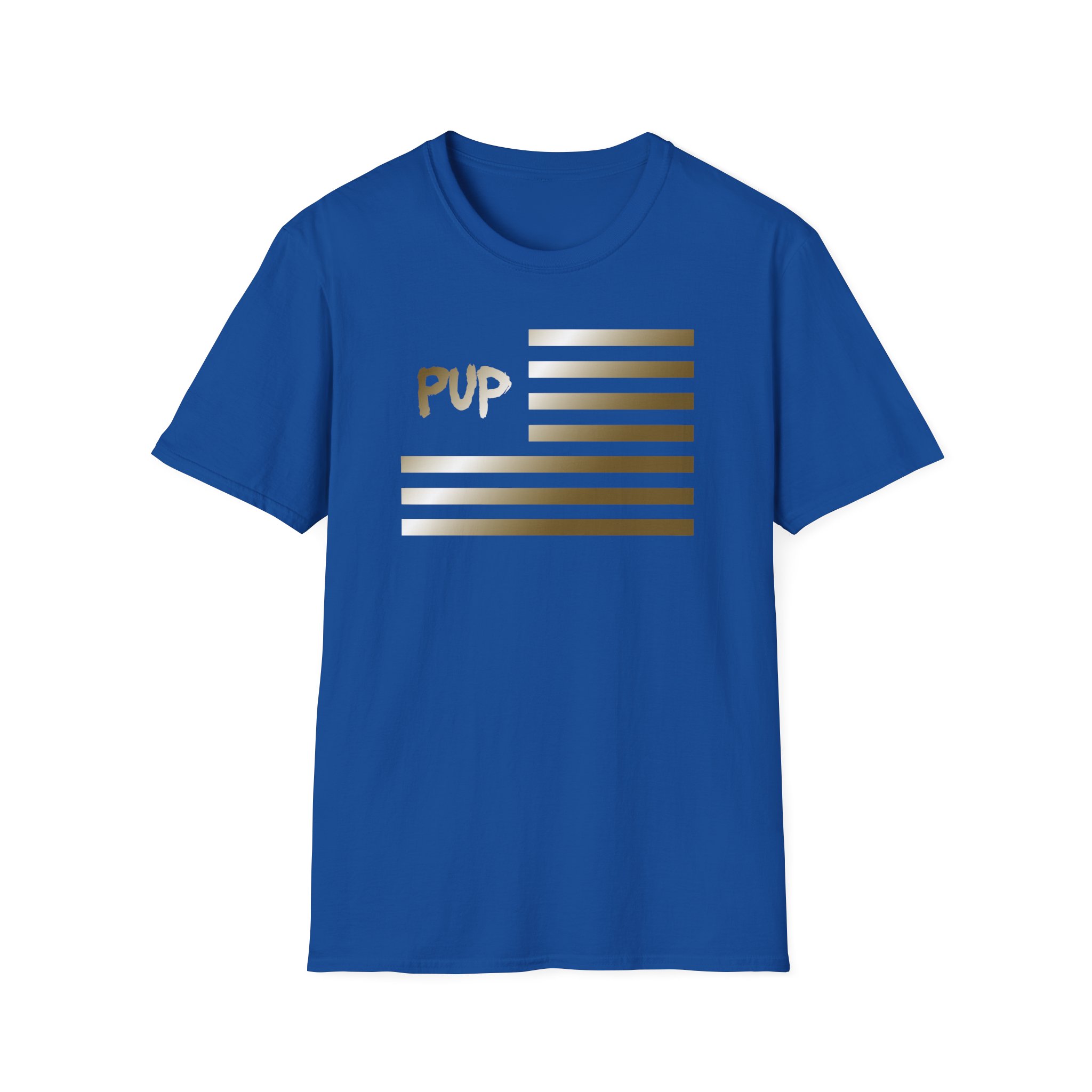Pup Gold Foil Unisex Softstyle T-Shirt