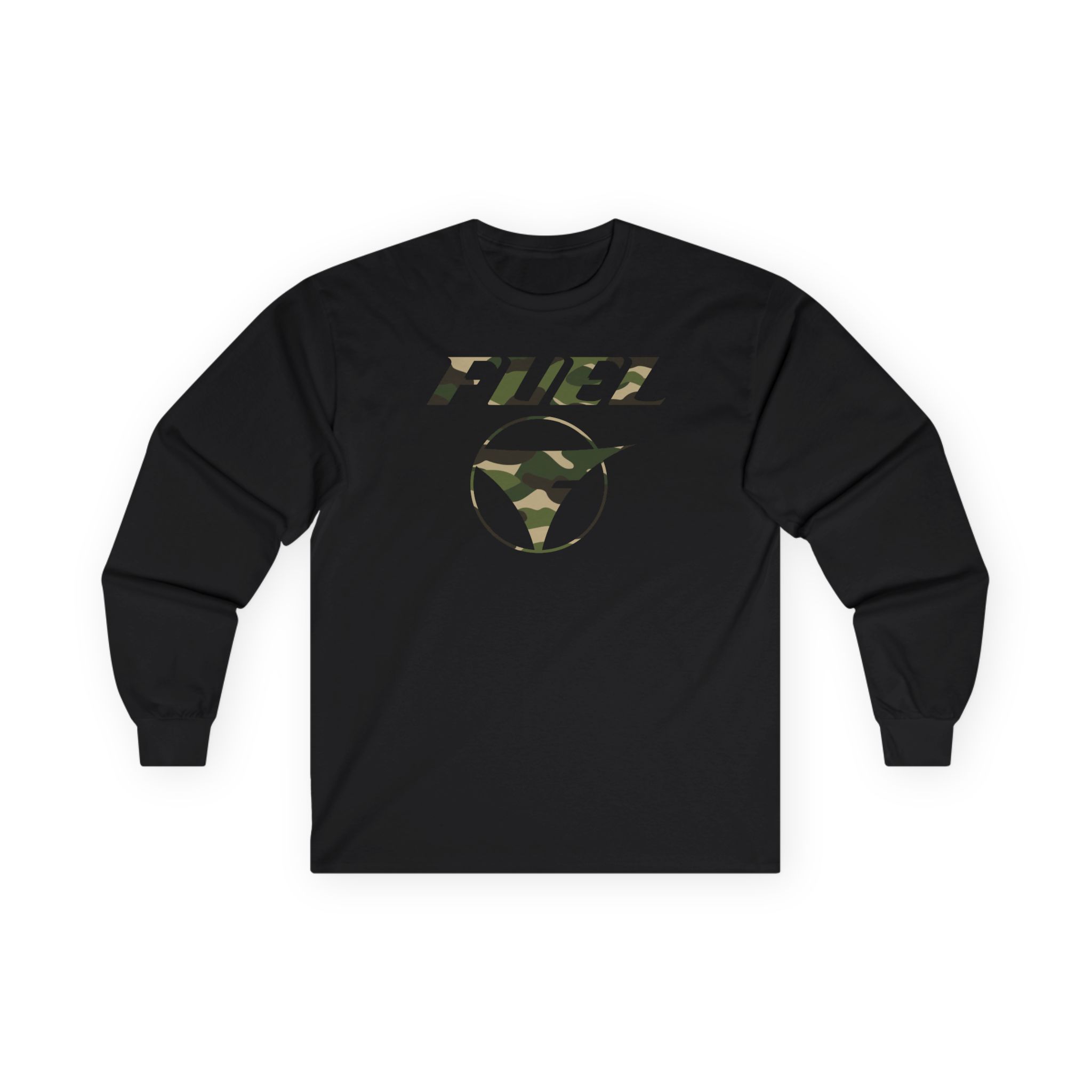 Fuel Camo "Camo Logo" Unisex Ultra Cotton Long Sleeve Tee