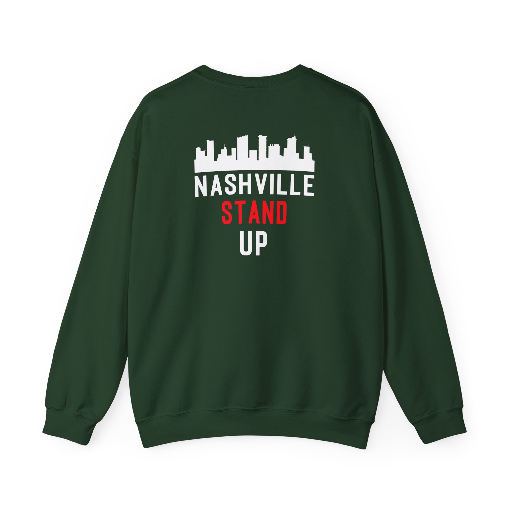 Caleb Plant Nashville Stand Up World Championship Unisex Heavy Blendâ„¢ Crewneck Sweatshirt